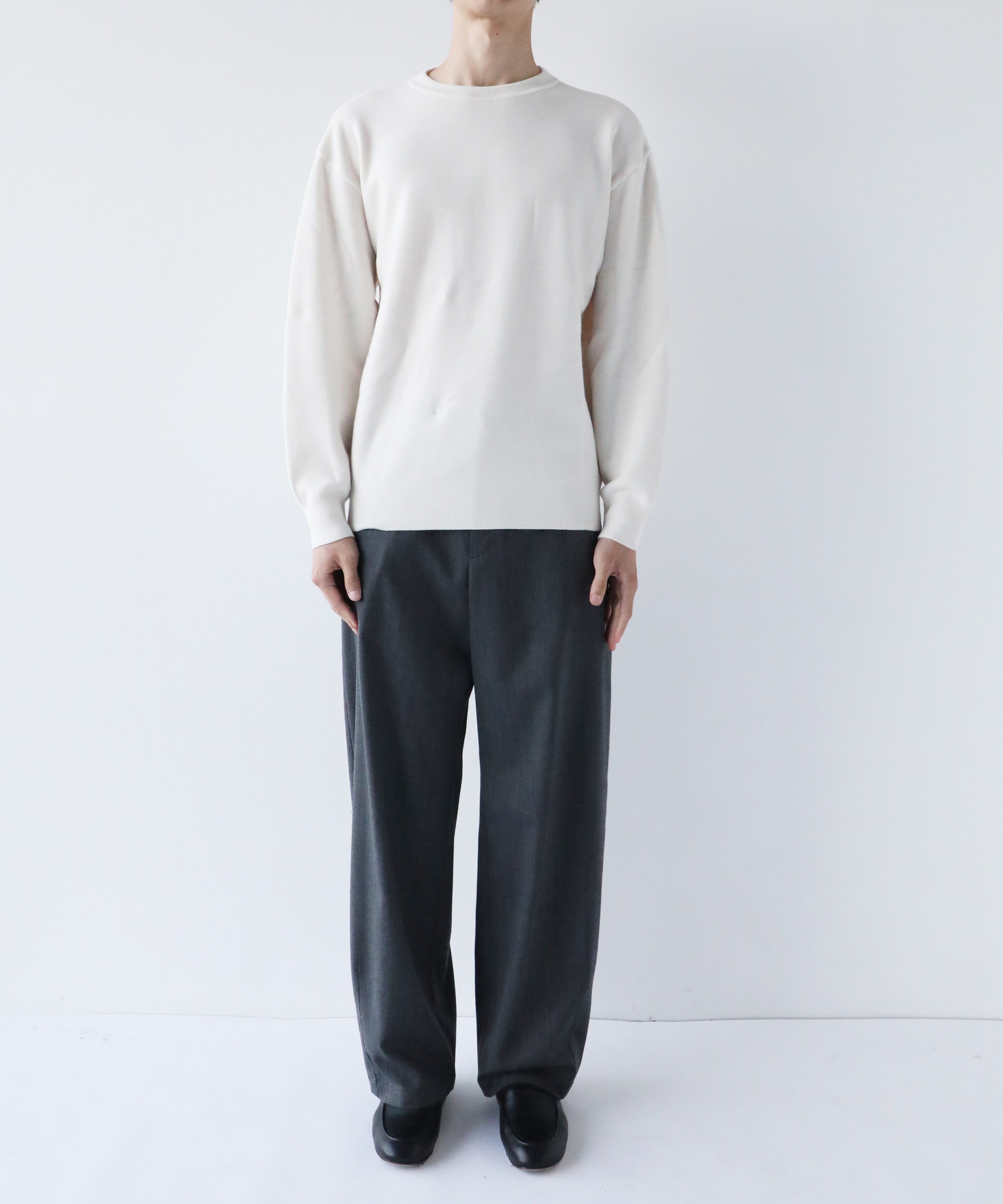 CASHMERE WOOL CREWNECK KNIT STUDIOUS