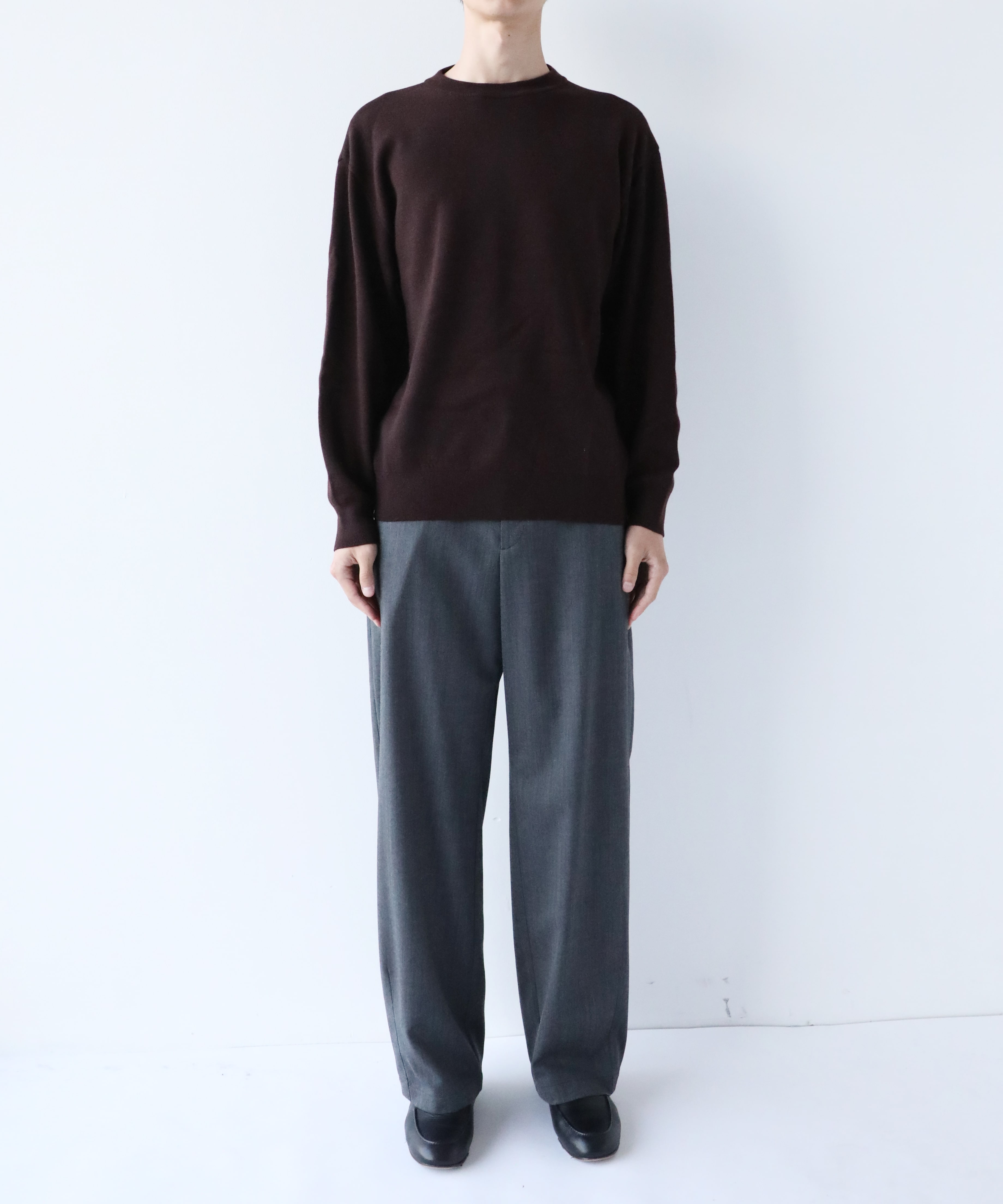 CASHMERE WOOL CREWNECK KNIT STUDIOUS