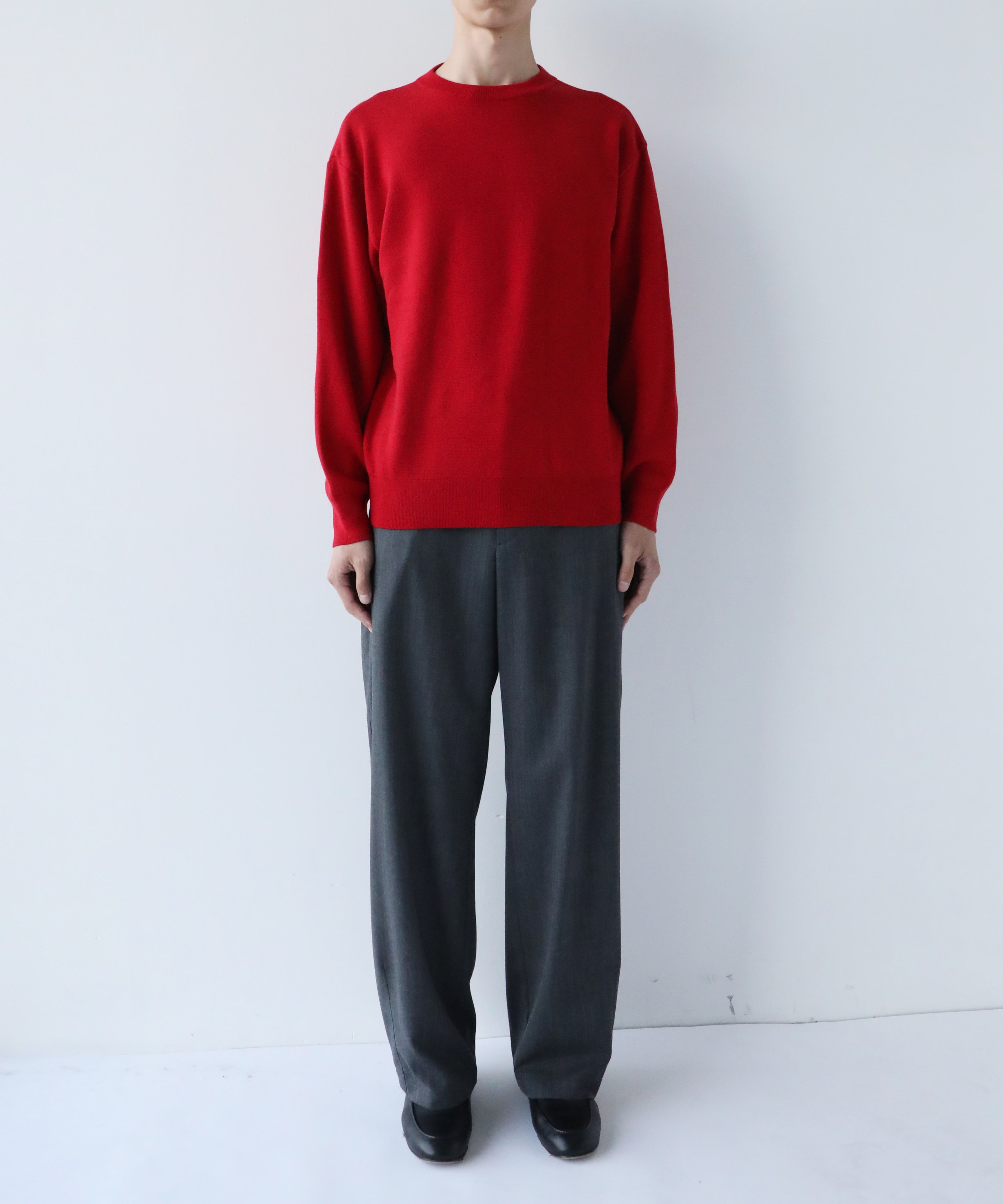 CASHMERE WOOL CREWNECK KNIT STUDIOUS