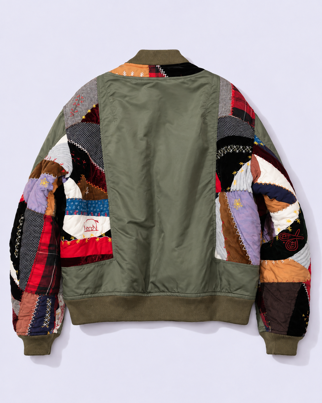 Quilt bomber jacket KHOKI