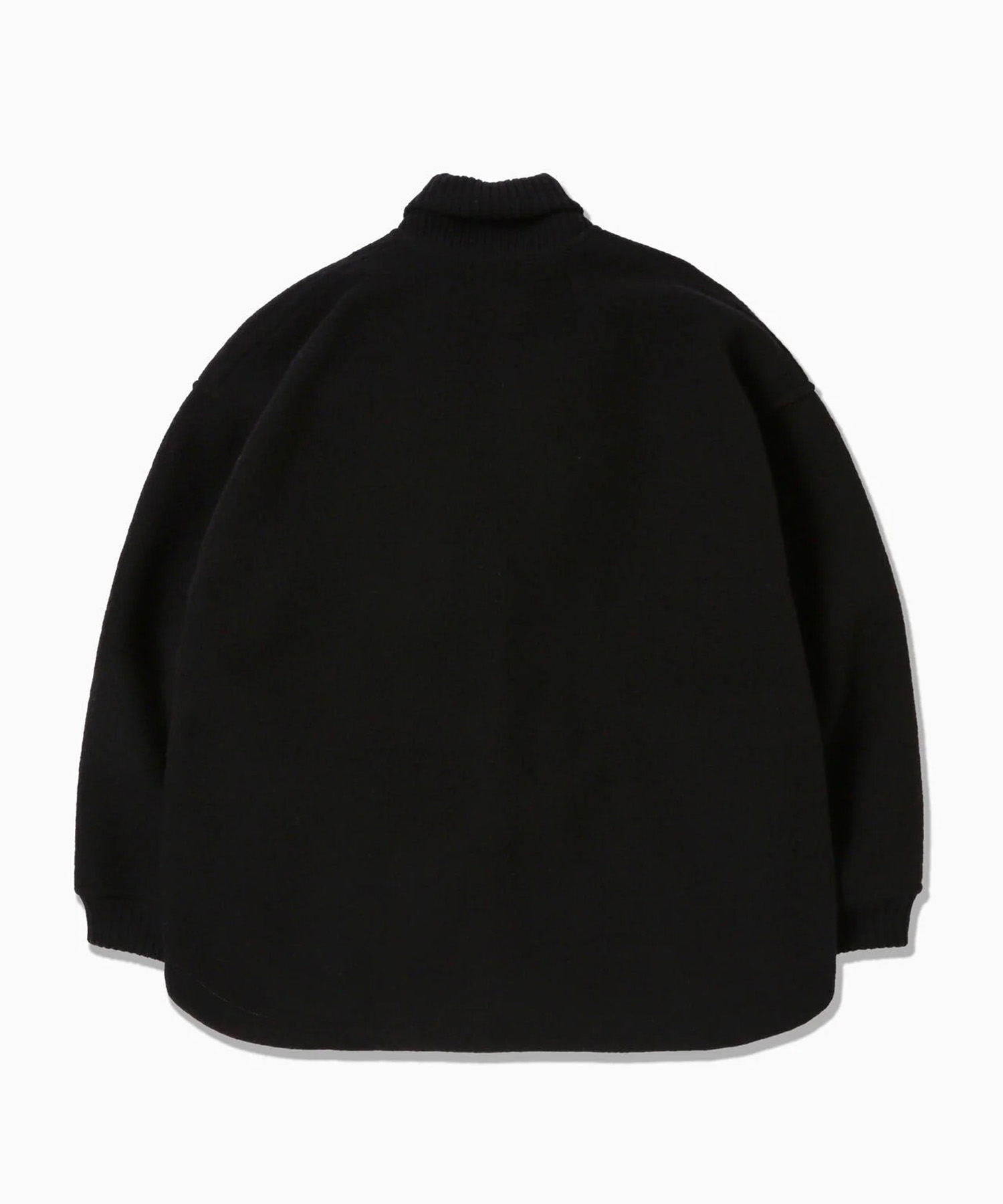 wool shaggy jacket long and wander