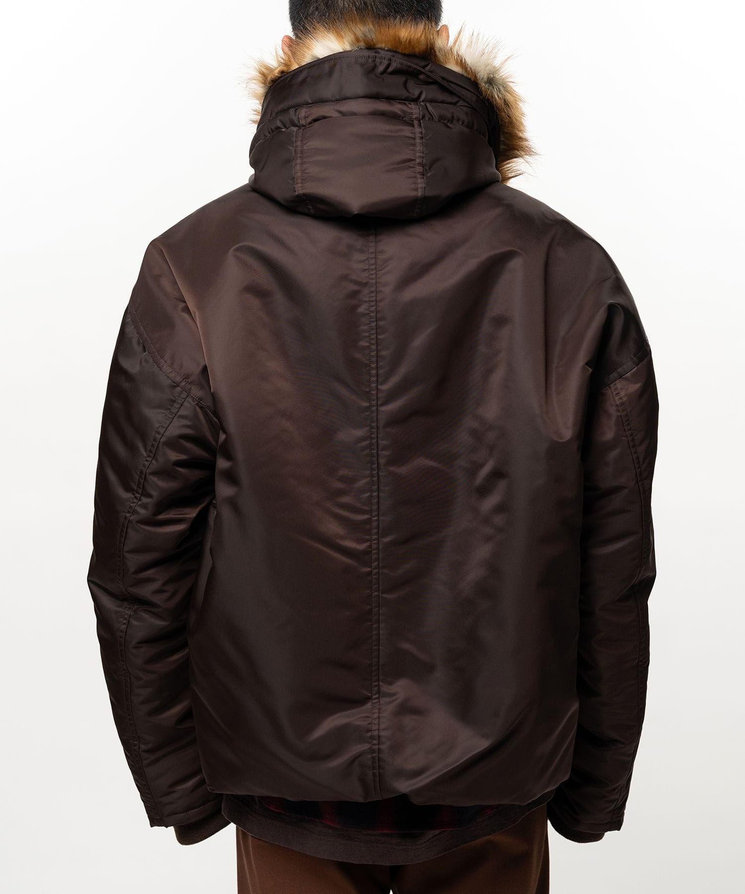 BOTTOM FOLDED HOODED BL Maison MIHARA YASUHIRO
