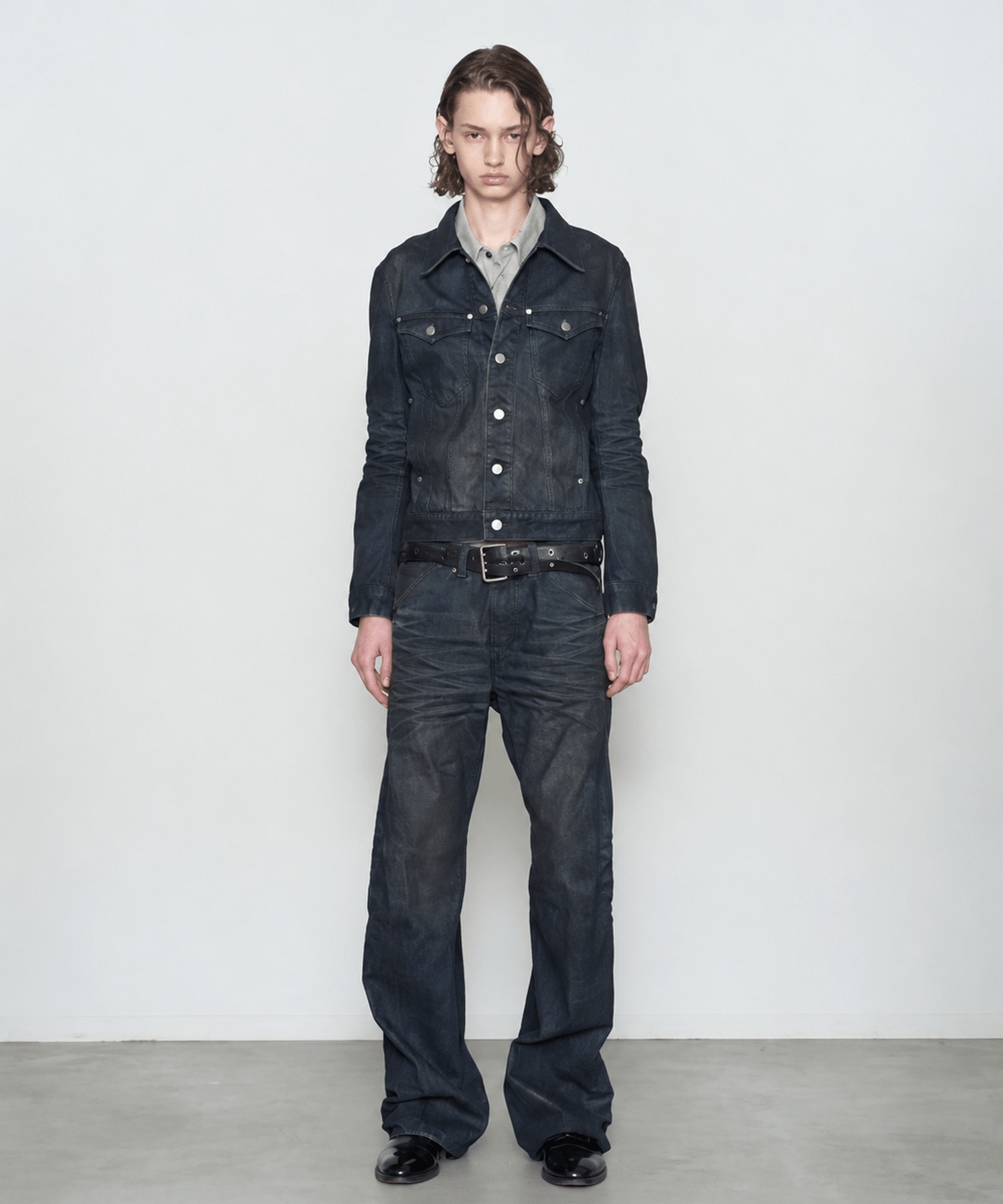 DENIM TRUCKER JACKET NVRFRGT