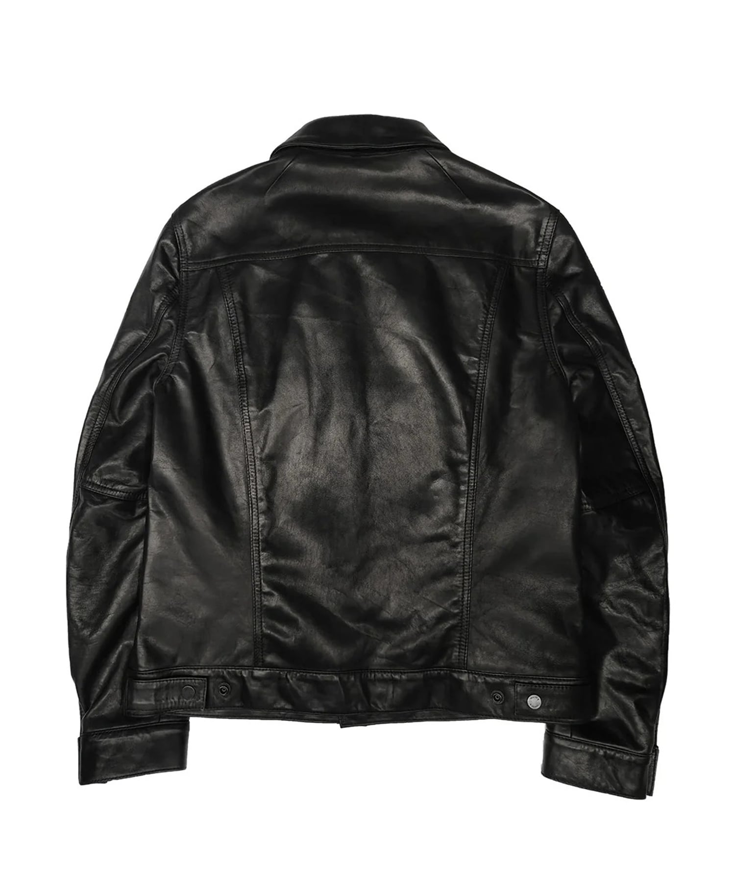 3RD JACKET-Black Luxe- A LEATHER
