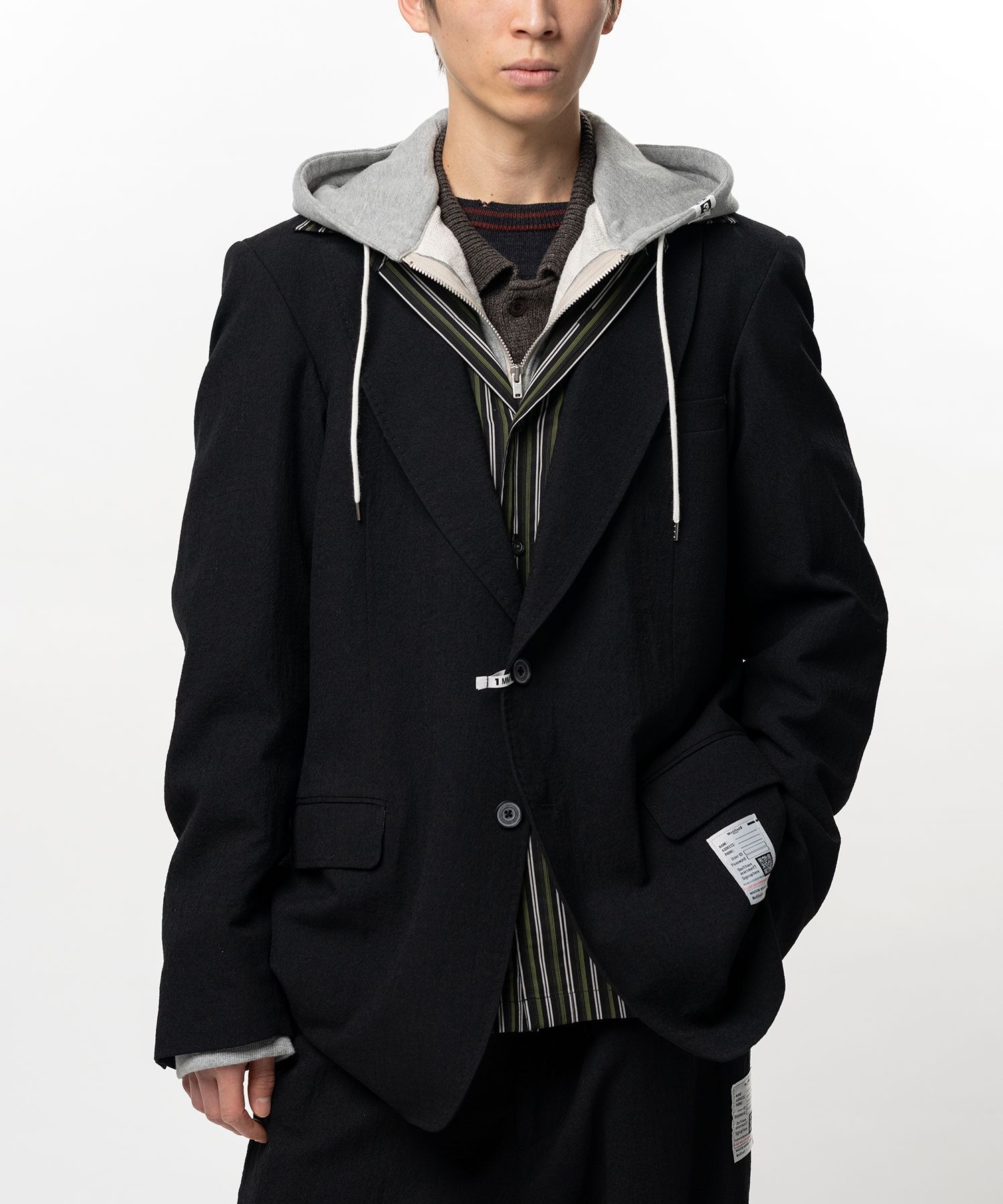 TRIPLE LAYERED BLAZER Maison MIHARA YASUHIRO