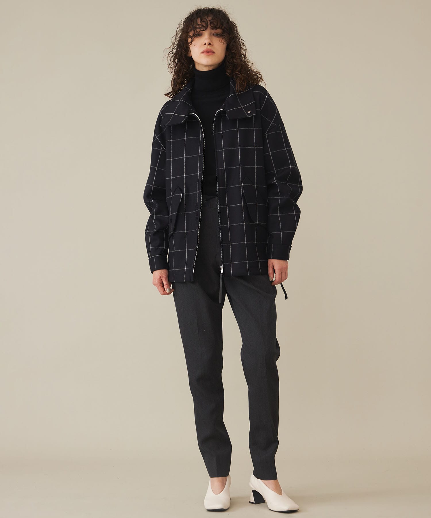 RERACS WOOL HARRINGTON JKT THE RERACS
