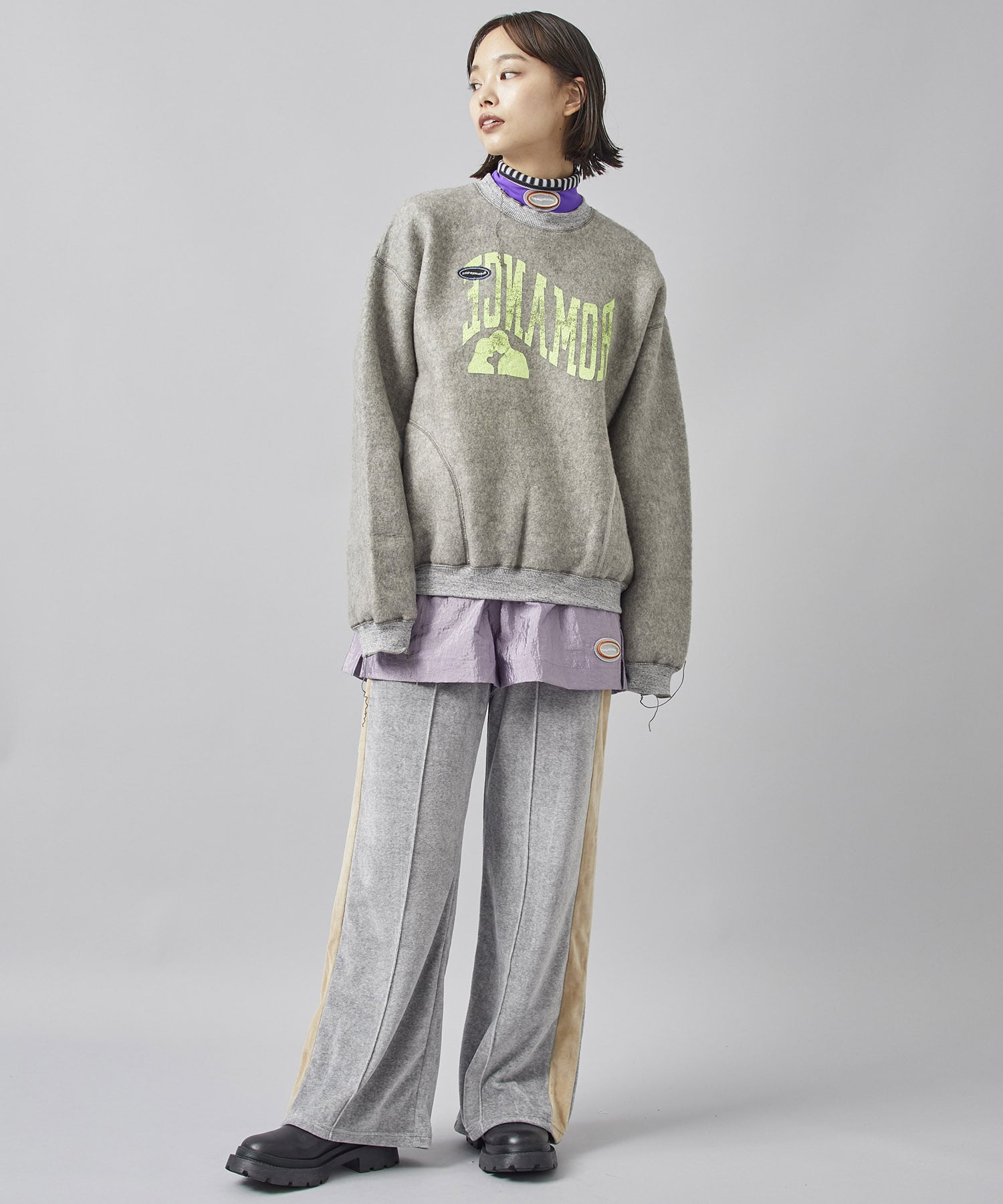 REVERSIBLE SWEAT SHIRT｜STUDIOUS