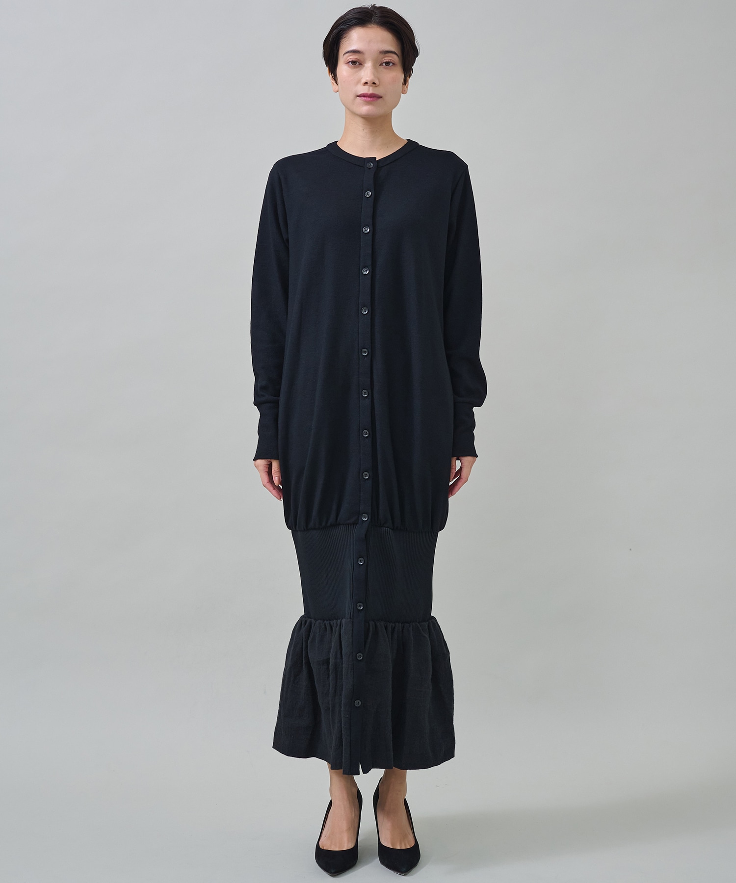 AKIRANAKA Fidelia dress BK 1 純正未使用品 www.smpai.com