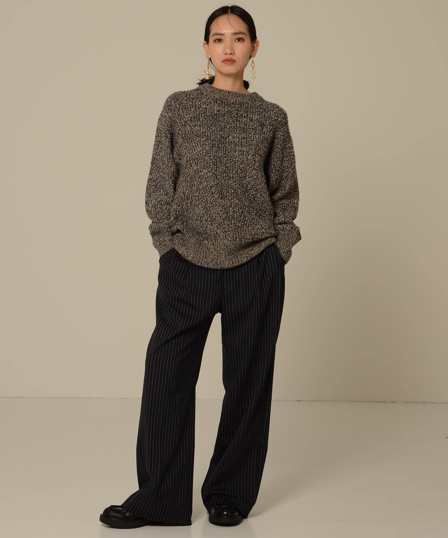 ミックスカラーニット MATURED