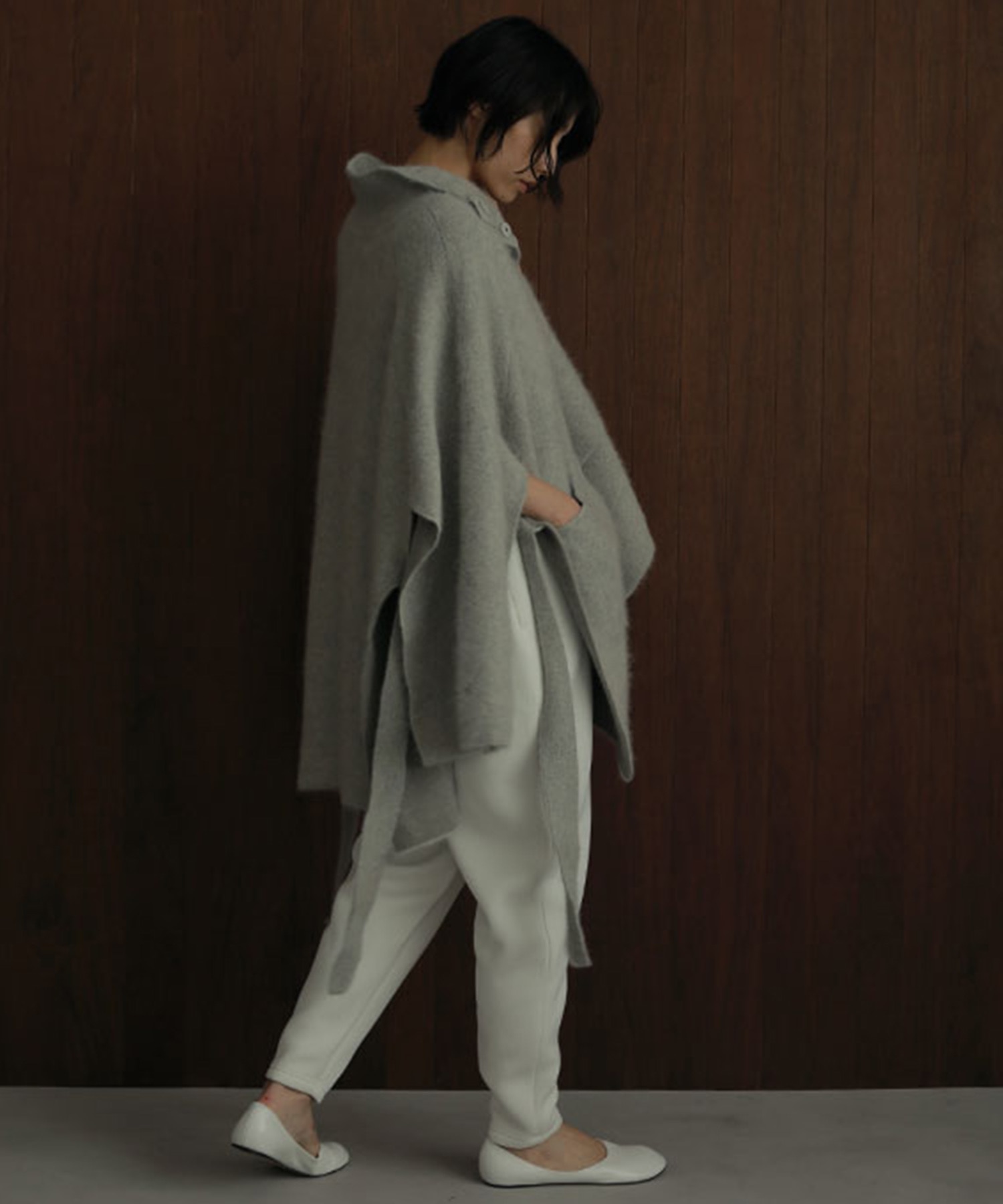 スリットニットポンチョ(FREE GREY): ETRE TOKYO: WOMENS｜ STUDIOUS ONLINE公式通販サイト