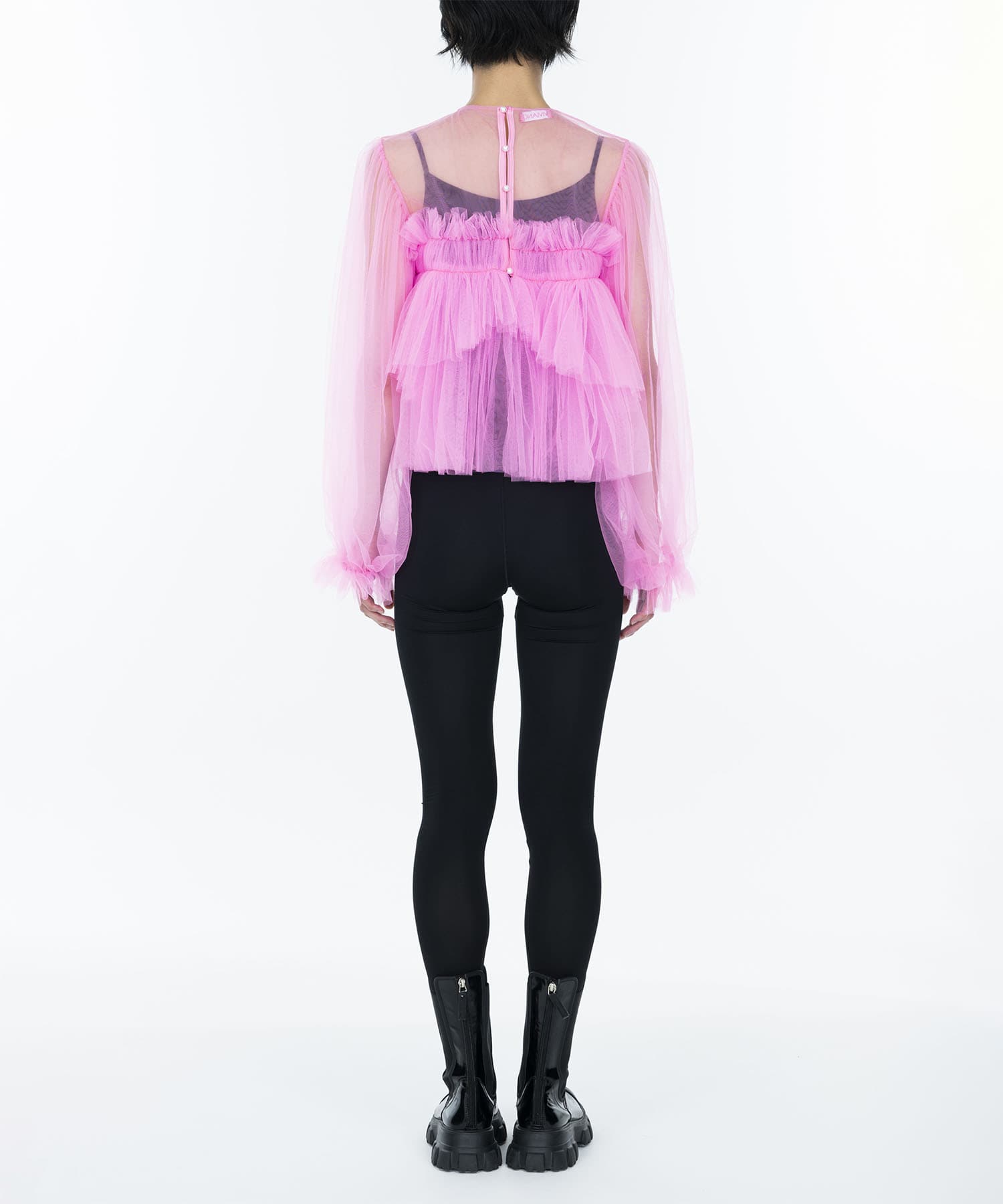 Gatehered Top(S PINK): VIVIANO: WOMENS｜ STUDIOUS ONLINE公式通販サイト