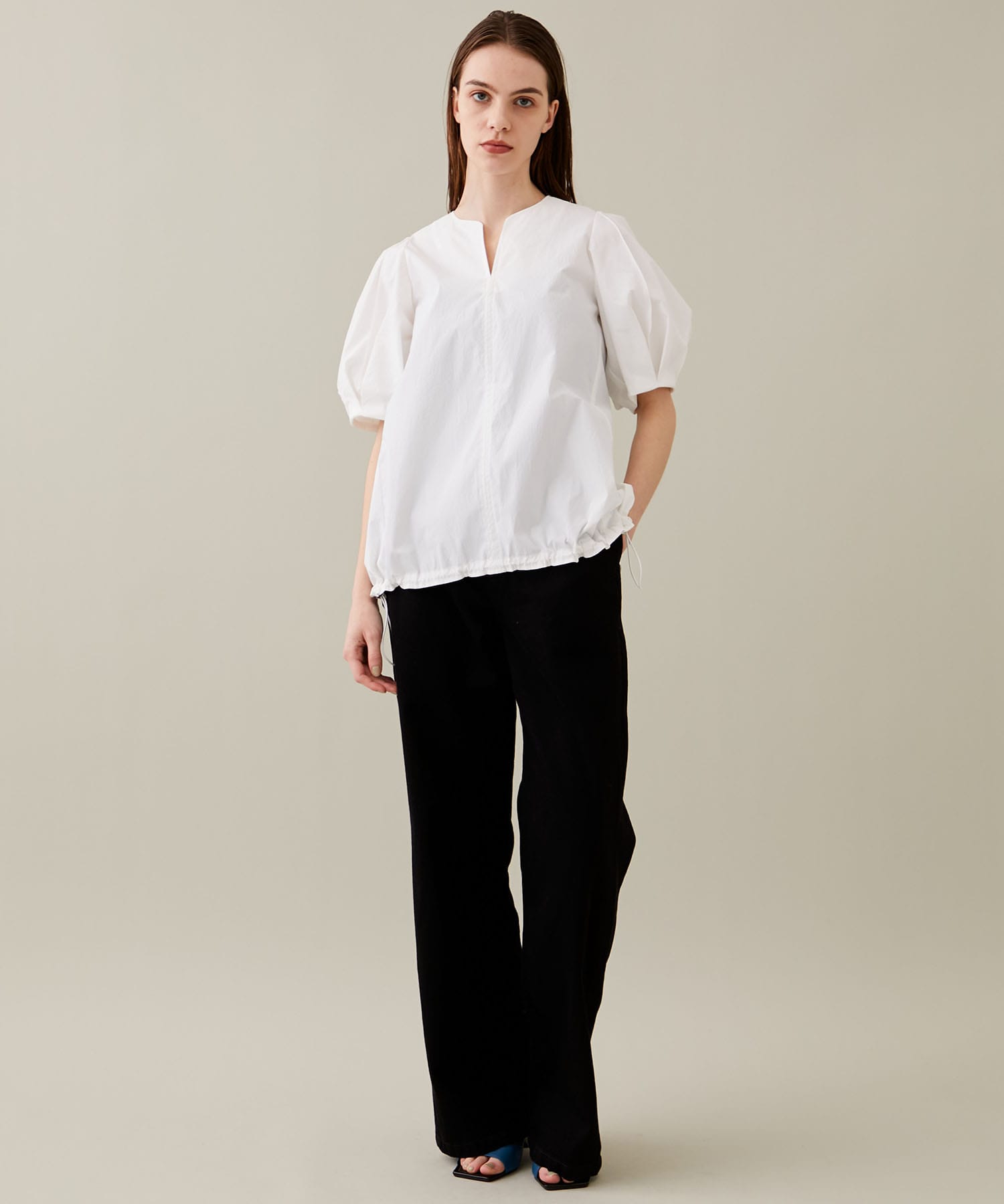 COCOON SLEEVE TOP(36 WHITE): UN3D.: WOMENS｜ STUDIOUS ONLINE公式