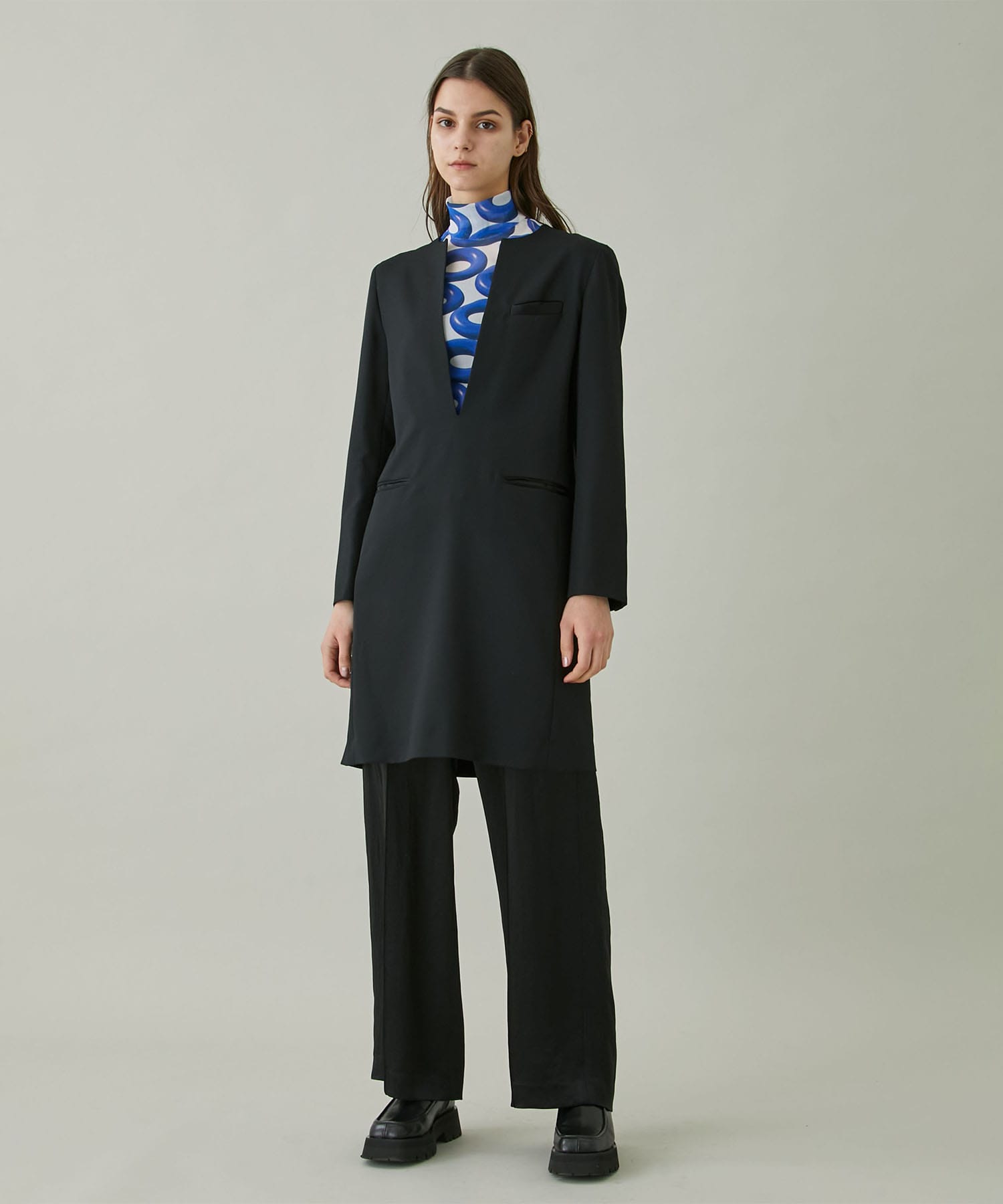 BLACK FORMAL JACKET DRESS(38 BLACK) CINOH WOMENS｜ STUDIOUS ONLINE公式通販サイト