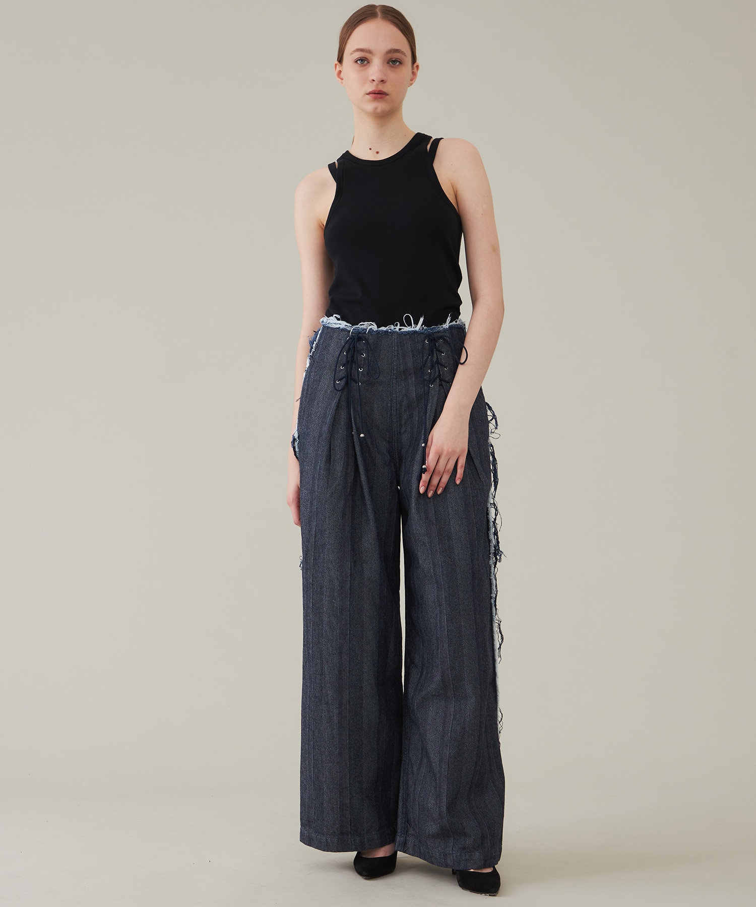 TAVAR - Laced up waist LIVINGTONE