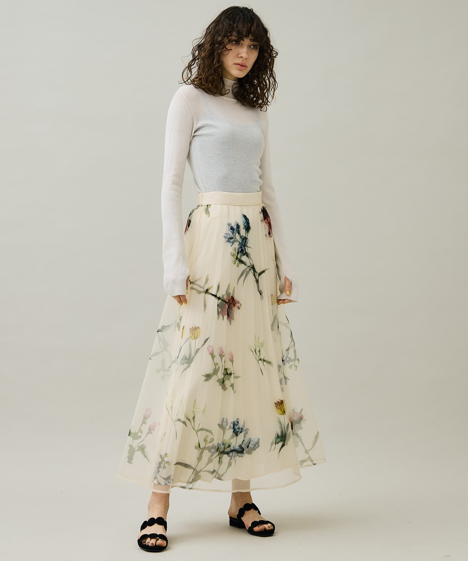 WEB限定 AMERI SOFIA ORGANZA LAYERED SKIRT - nexflex.com.mx