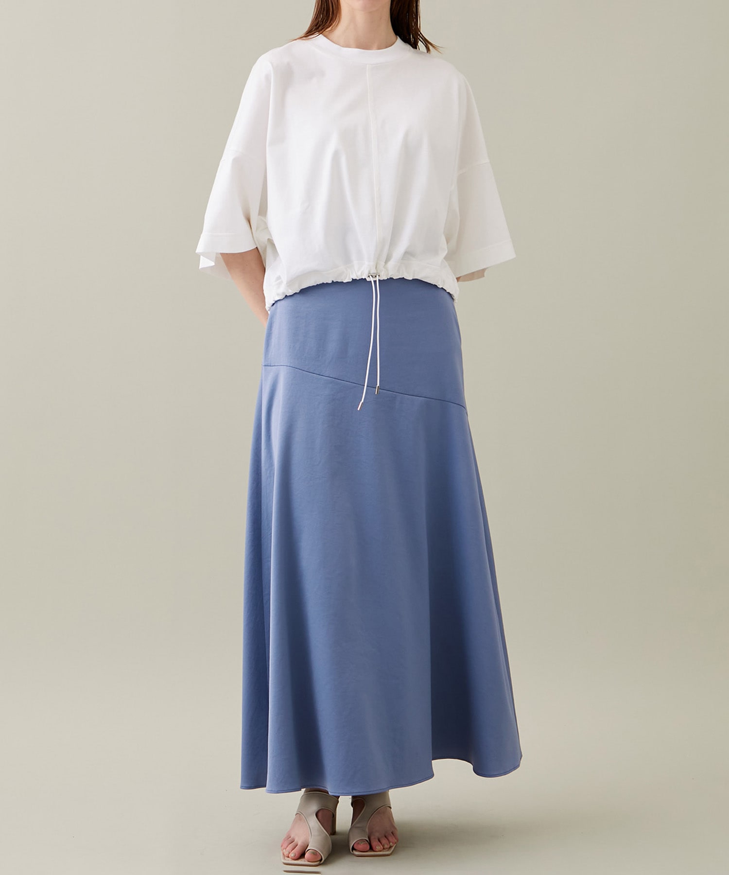 〈別注〉Panel marmaid skirt ELIN