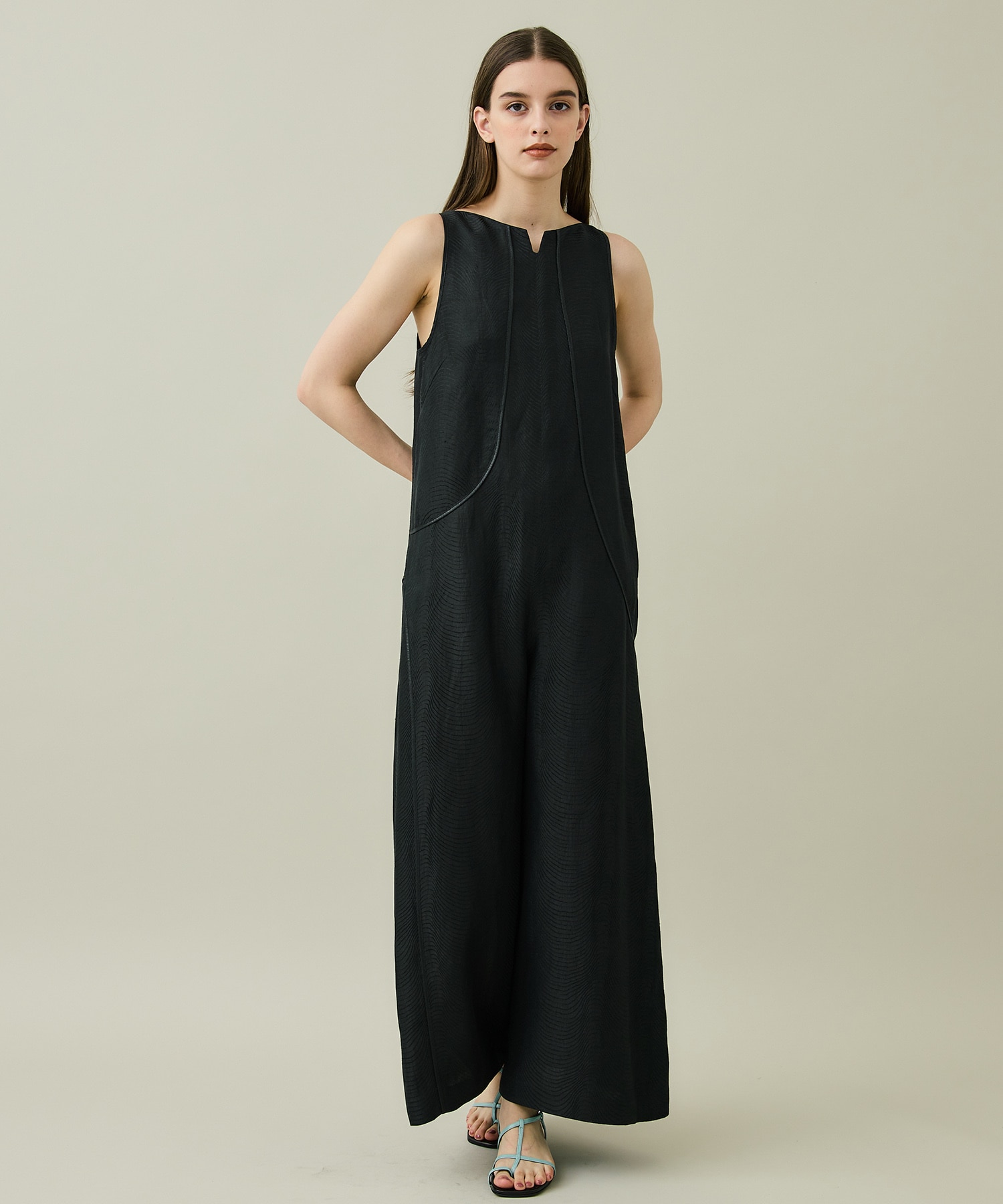 LEVEE SALOPETTE(36 BLACK): muller of yoshiokubo: WOMENS｜ STUDIOUS