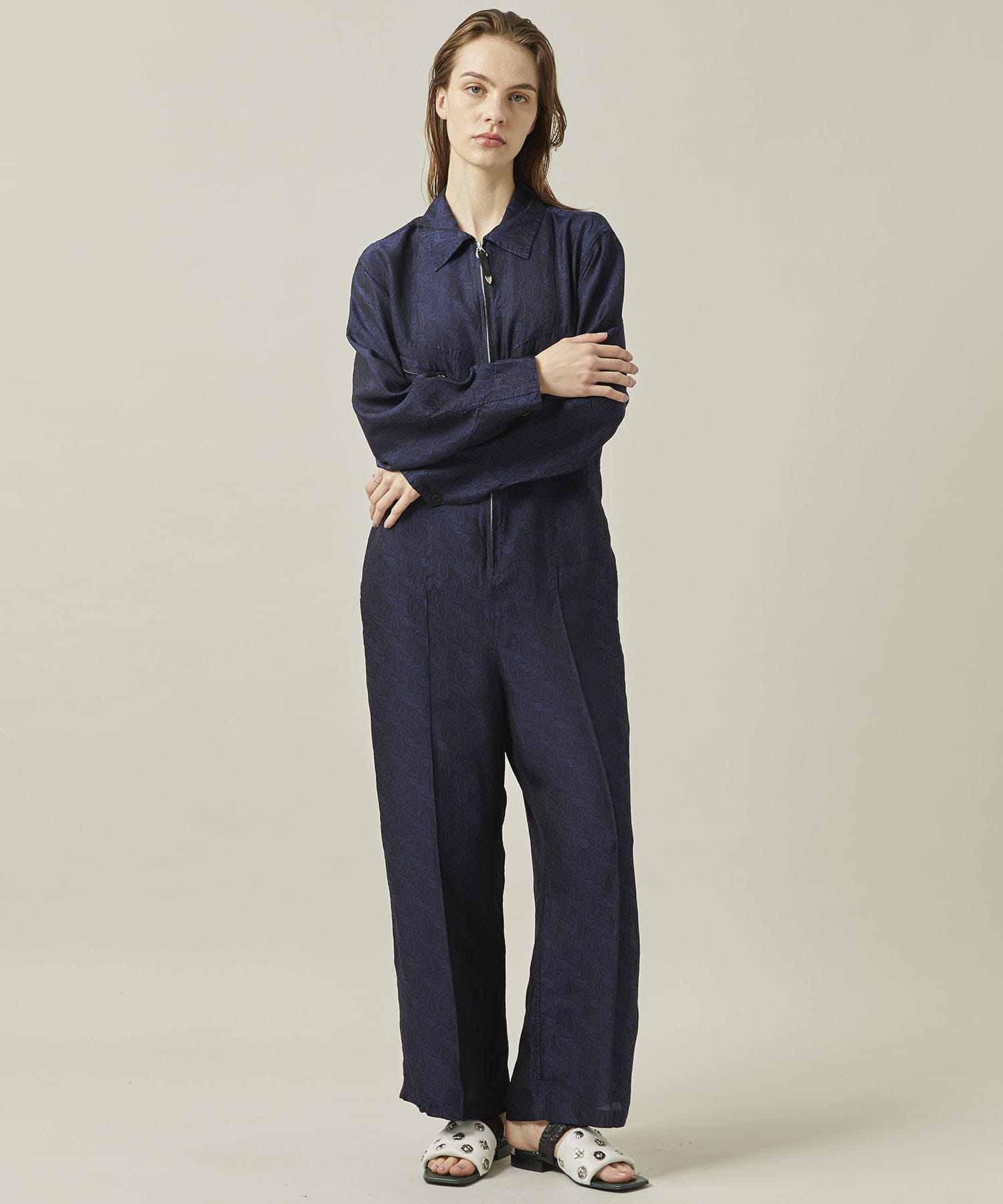 エッセンシャルコンフォート 最終価格 Reformation Paisley Jumpsuit