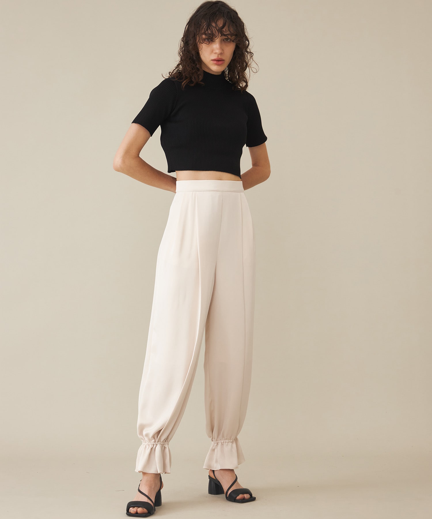 人気 ♥IIROT Hight Jersey Pants サイズ36♥ | chezmoiny.com