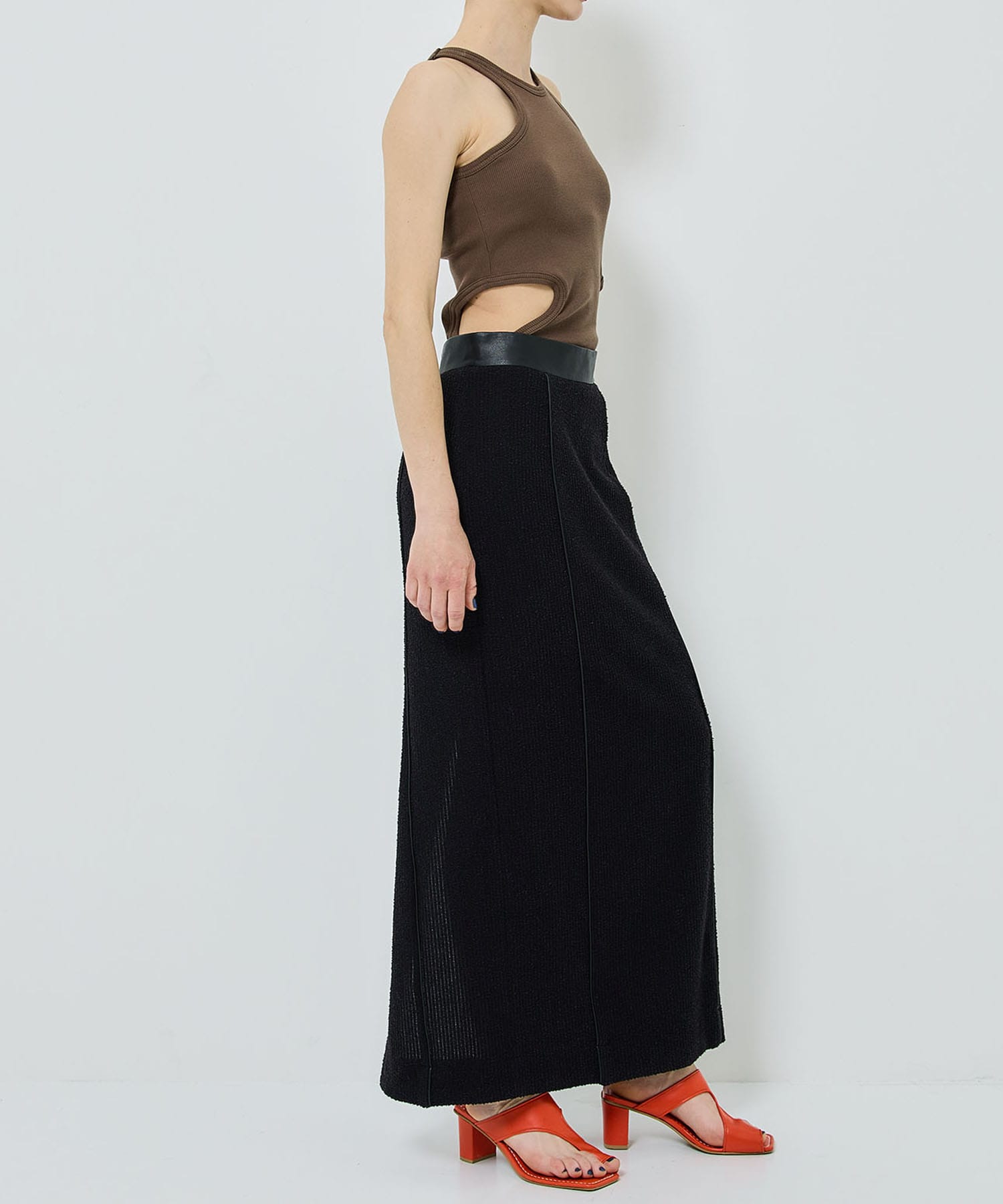 Tweedy Jersey Skirt STUDIOUS