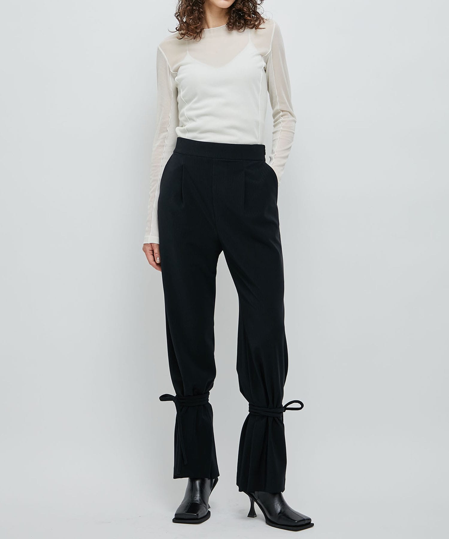 Relax Ancle String Pants STUDIOUS