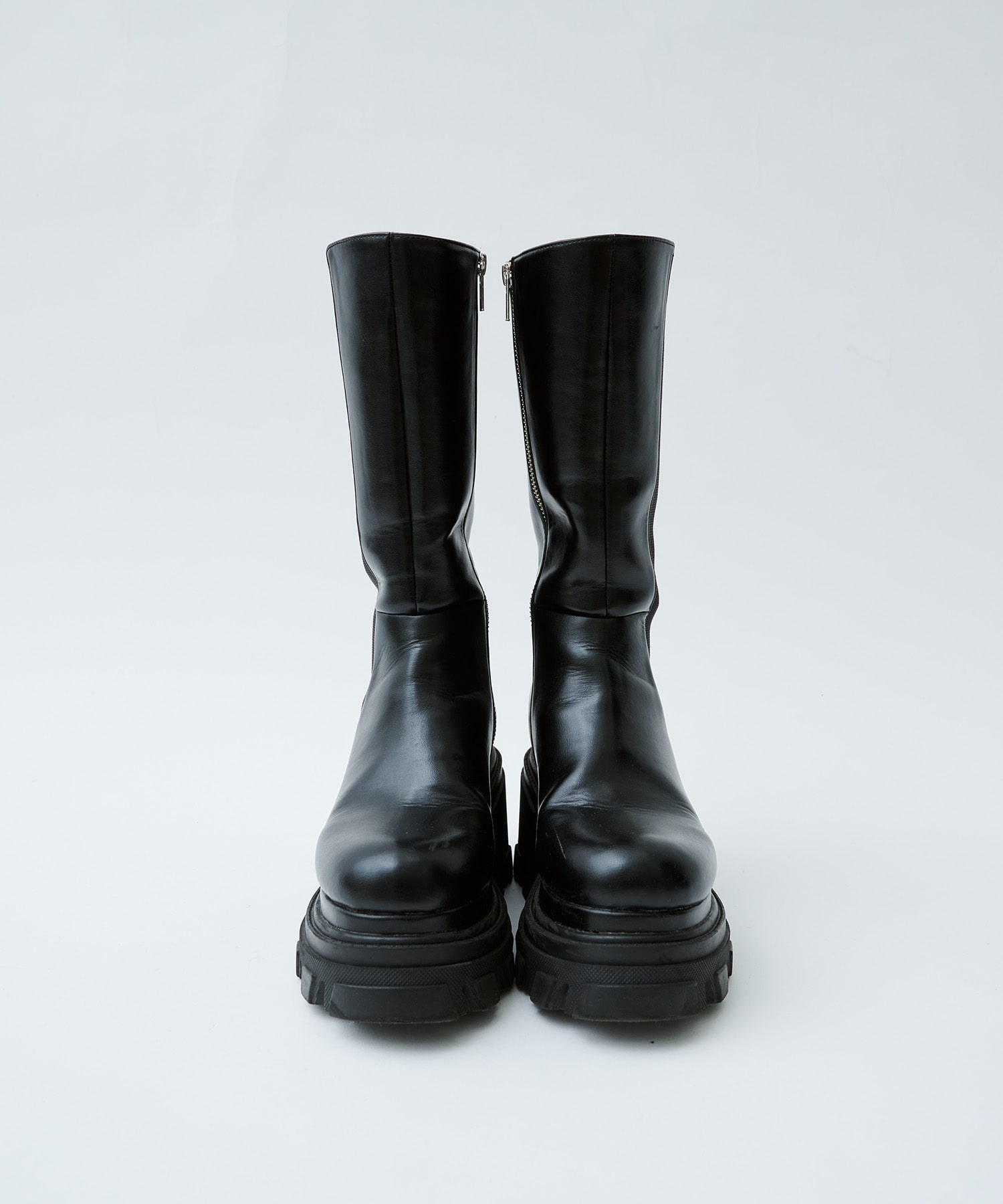 Side Goa Middle Boots(1 BLACK): STUDIOUS: WOMENS｜ STUDIOUS ONLINE 