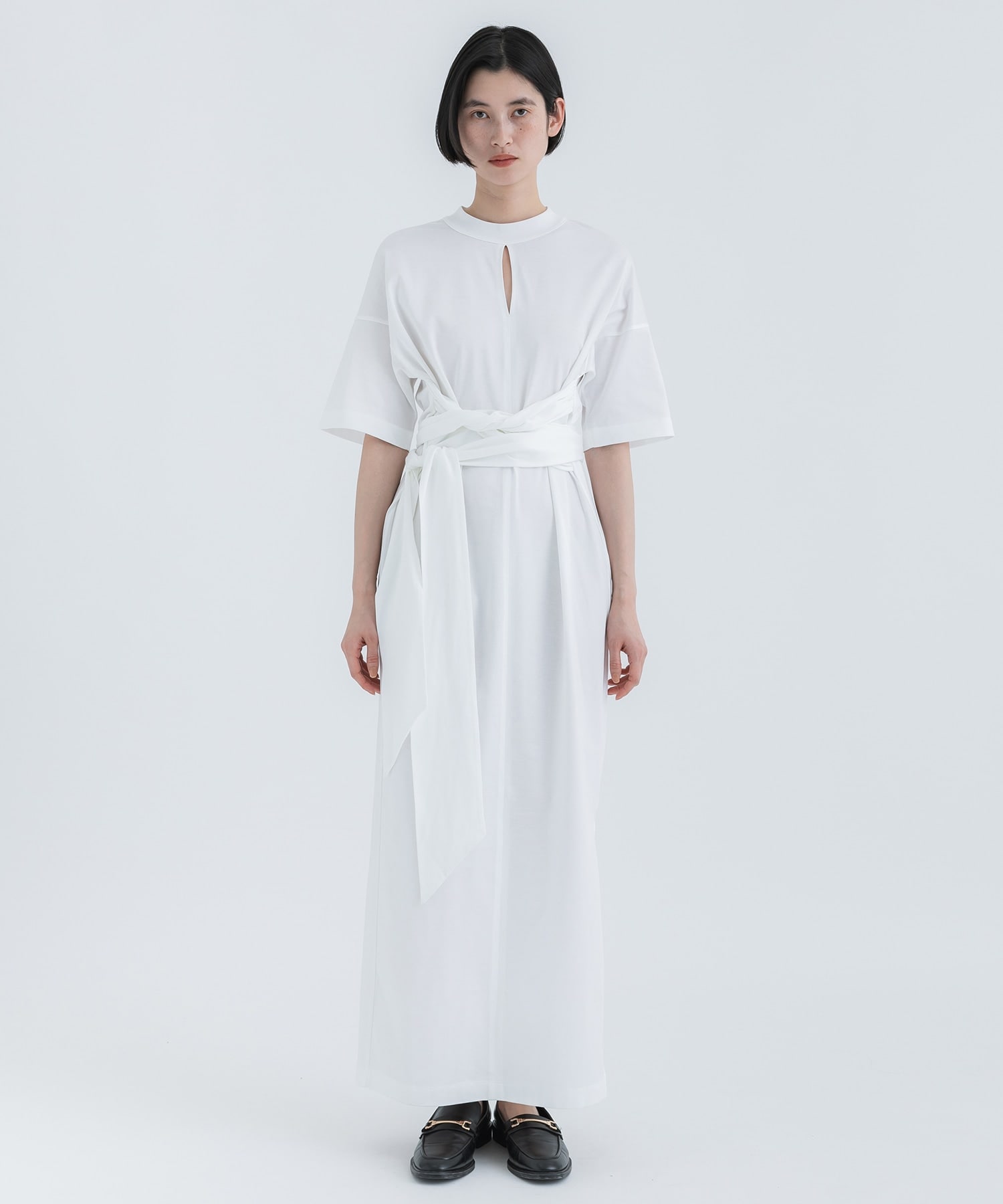 Suvin Cotton Jersey Dress Mame Kurogouchi