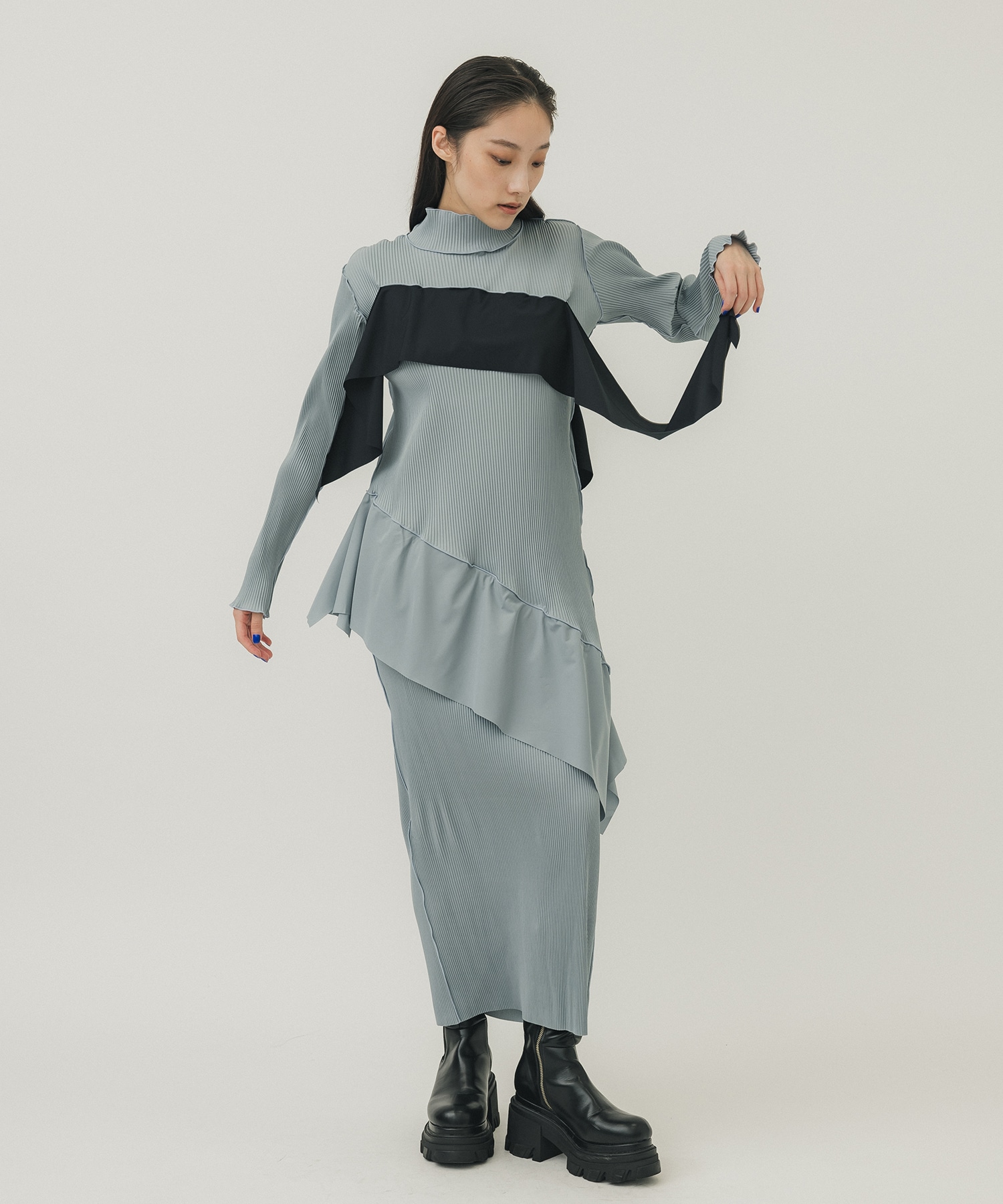 kotohayokozawakotohayokozawa 22ss long sleeve dress