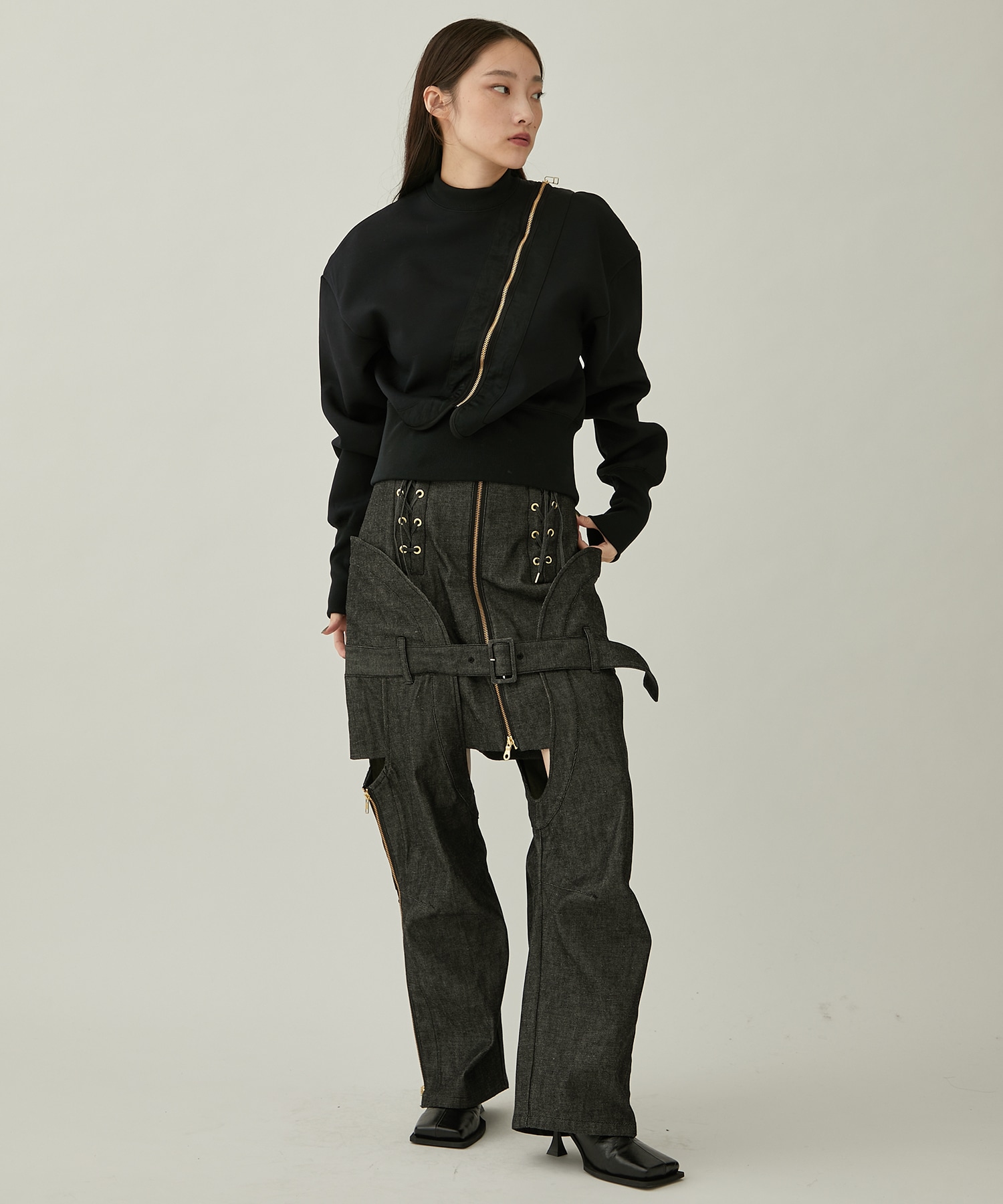 Matt sweat(plane)(FREE BLACK): AKIKOAOKI: WOMENS｜ STUDIOUS ONLINE