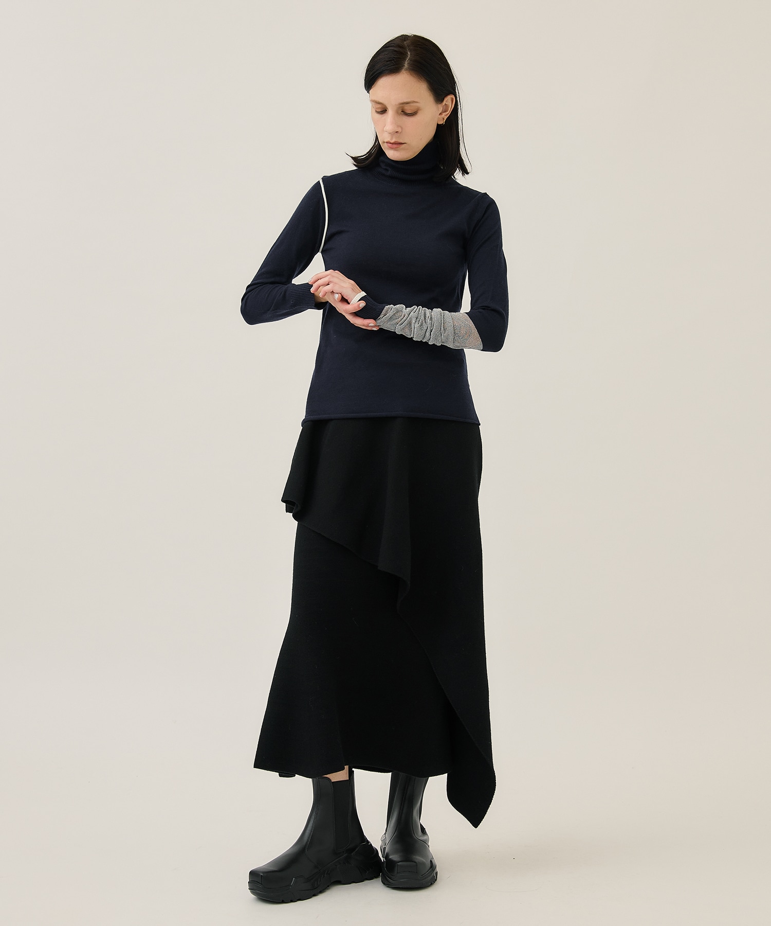 one long knit top(FREE NAVY): soduk: WOMENS｜ STUDIOUS ONLINE公式