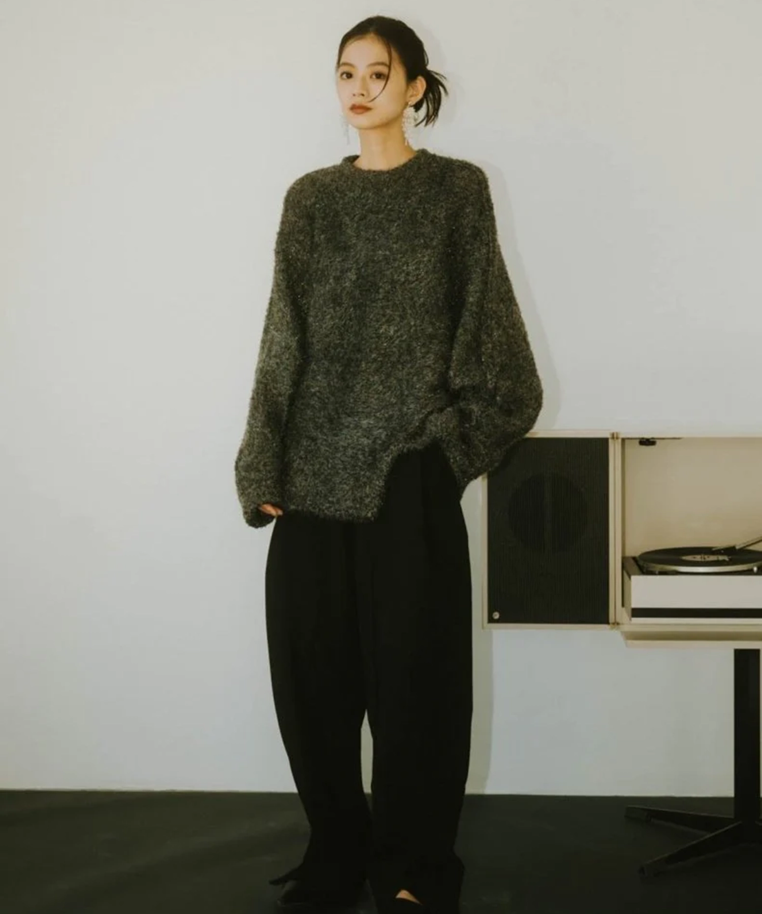 accent knit pullover(FREE SILVER): KnuthMarf: WOMENS｜ STUDIOUS