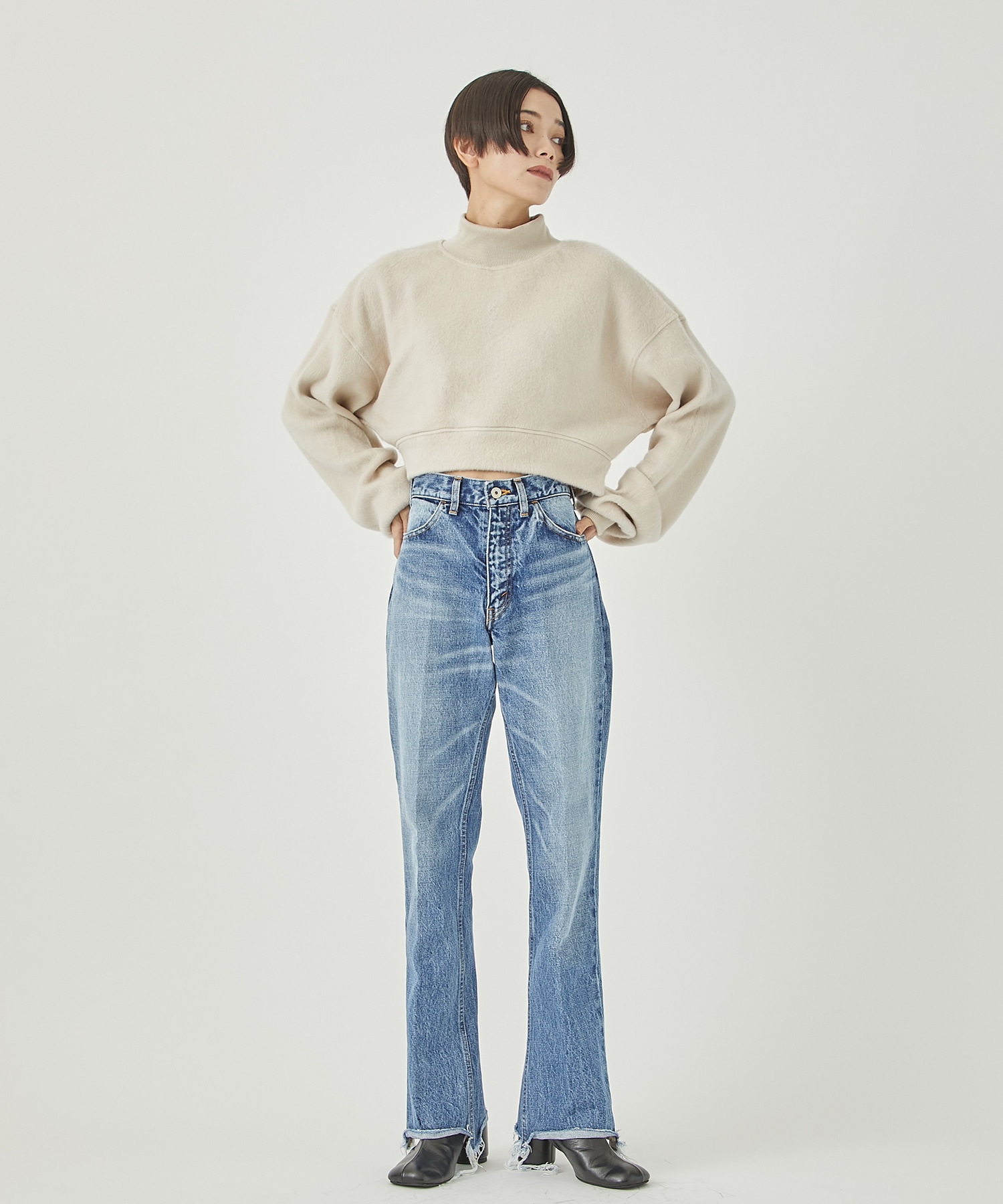 【INSCRIRE】002 Flare Denim