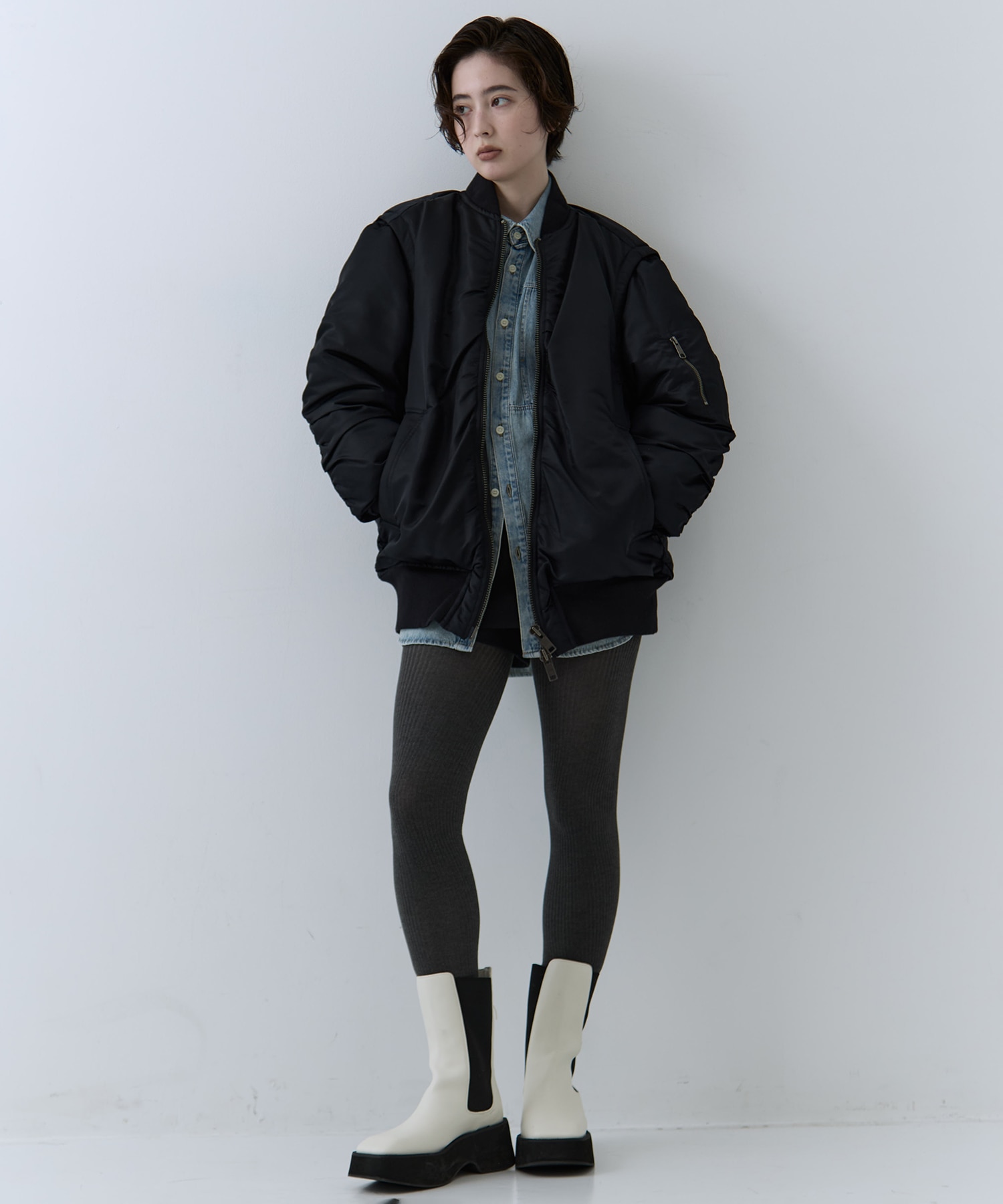 Padded Bomber Jacket STUDIOUS