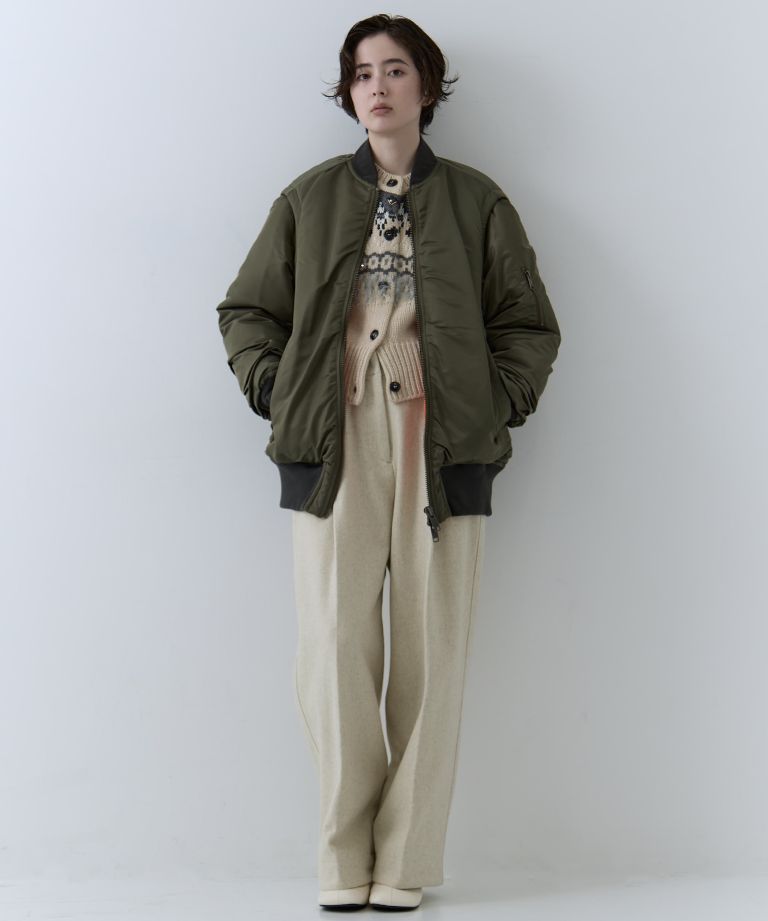 Padded Bomber Jacket STUDIOUS