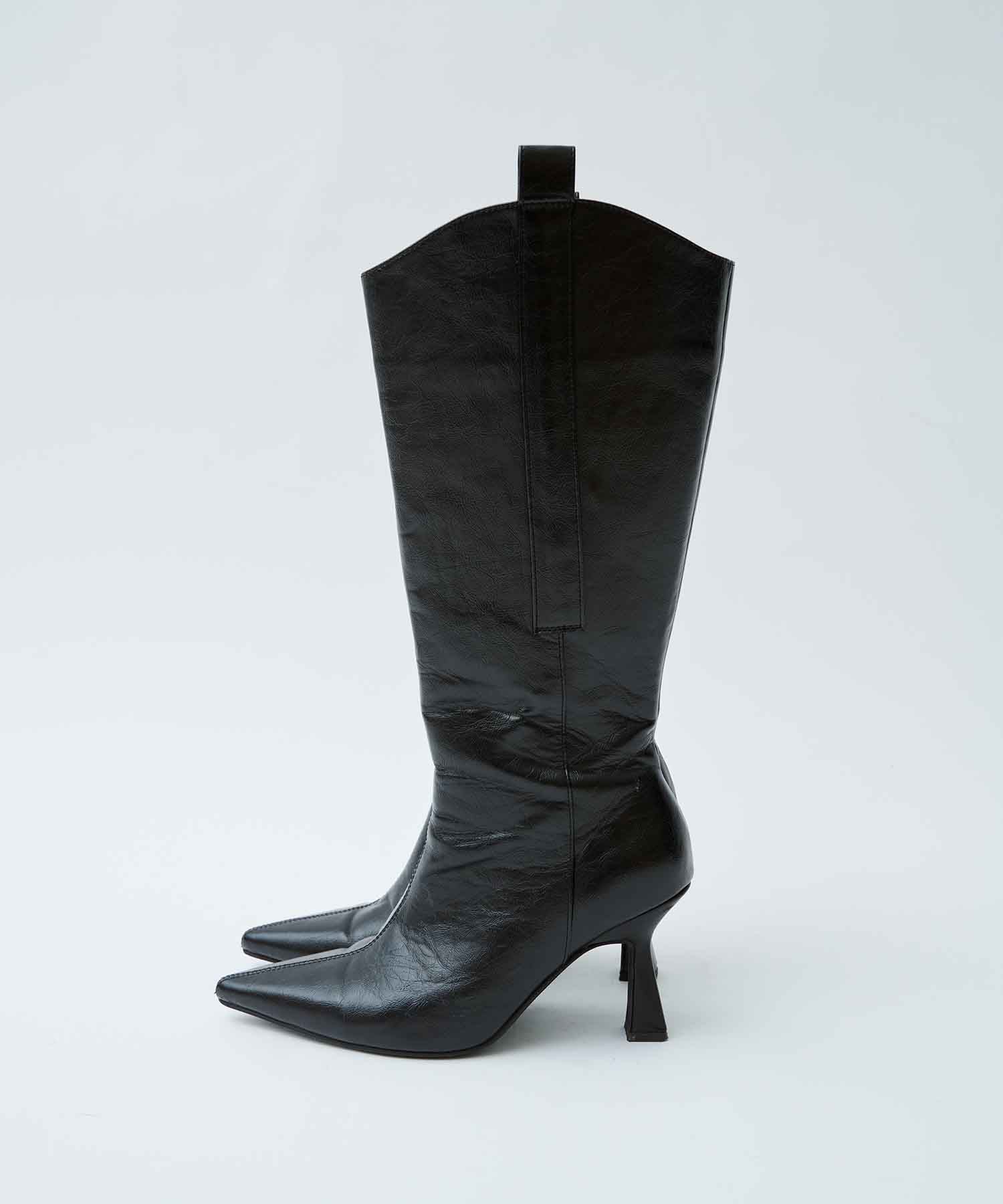 Pointed Toe Long Boots STUDIOUS