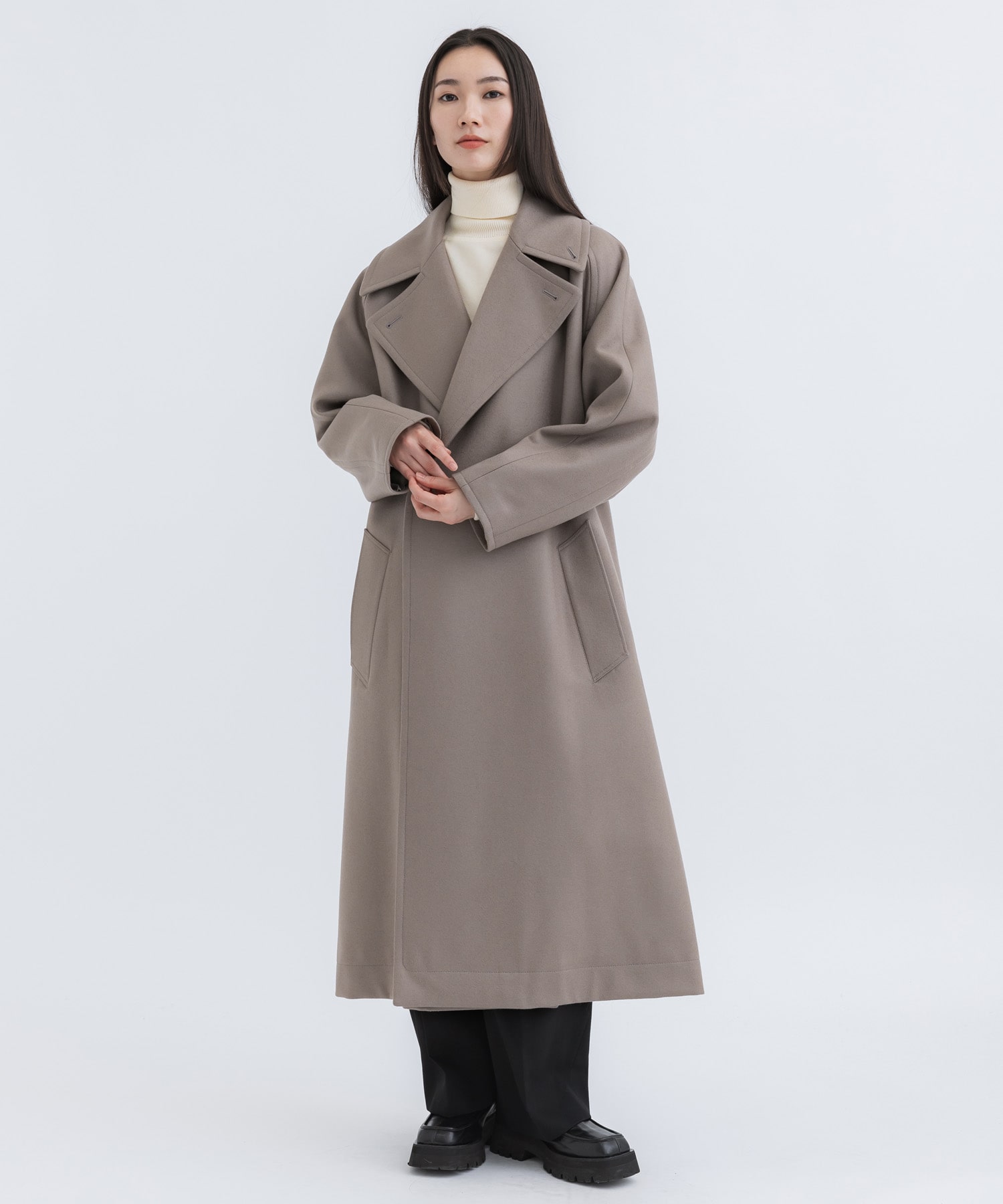 RERACS MINIMUM BIG TRENCH COAT(FREE BEIGE): THE RERACS: WOMENS ...