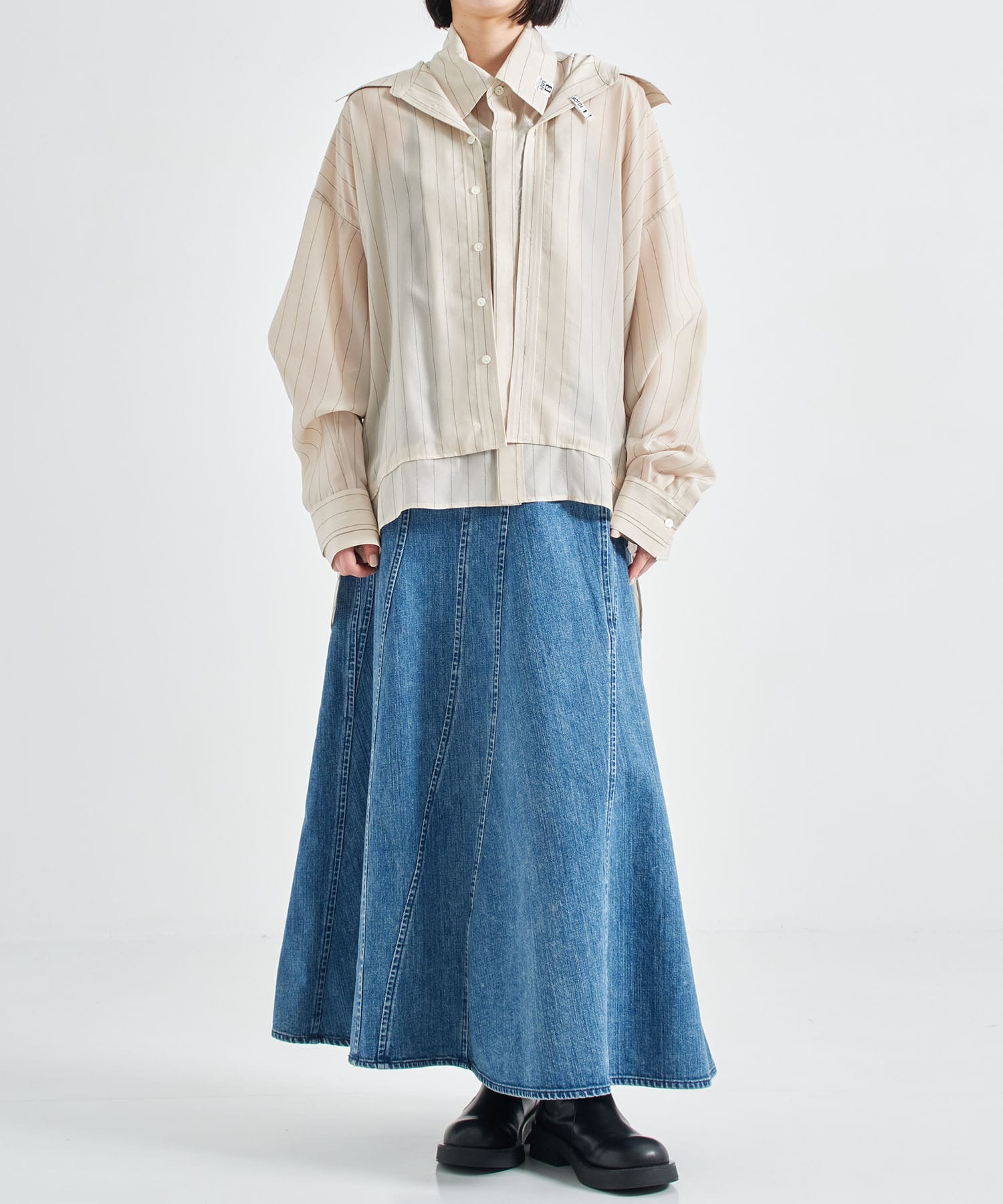 DOUBLE LAYERED SHIRTS Maison MIHARA YASUHIRO