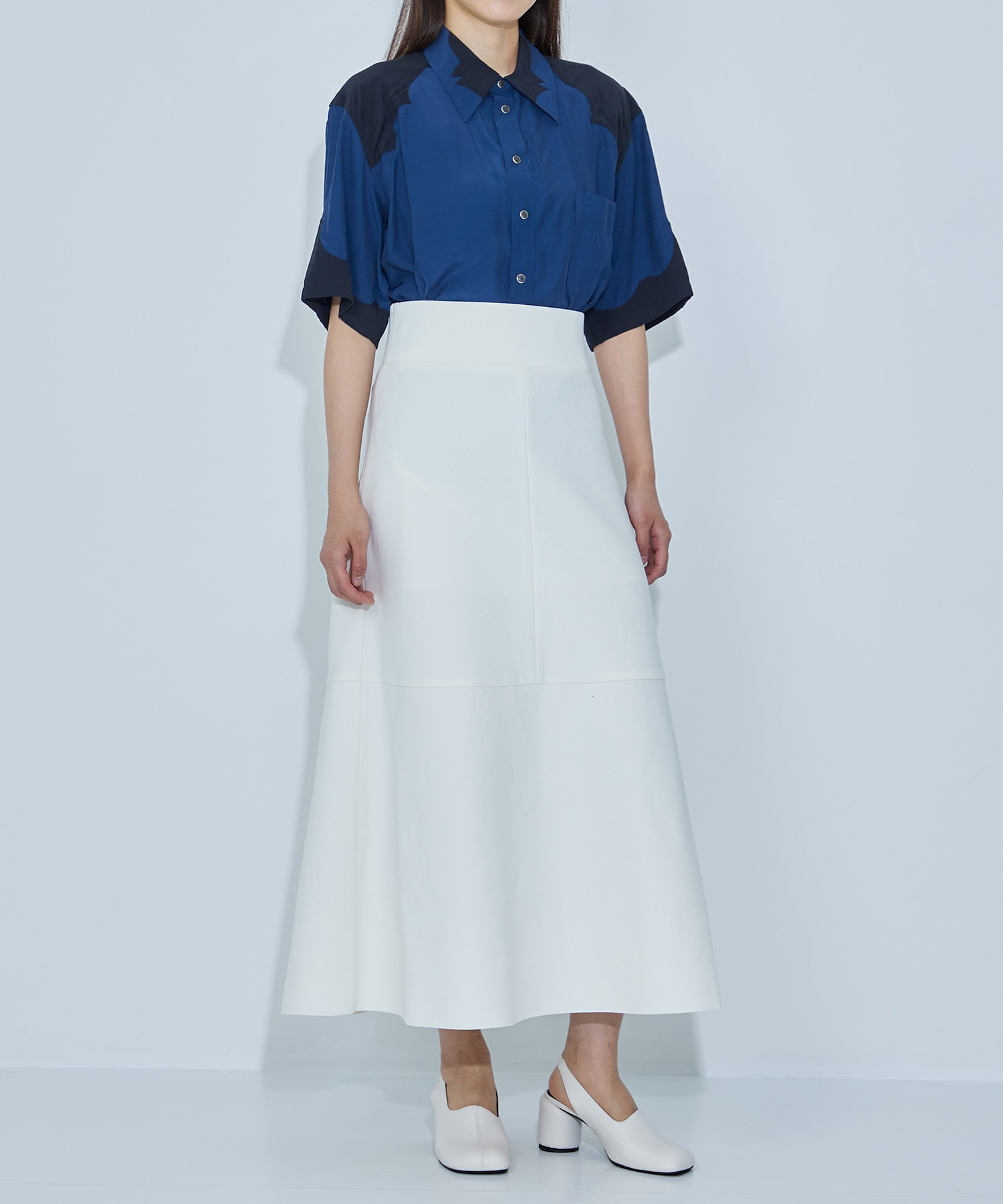 別注HIGH WAIST KNIT SKIRT WRAPINKNOT