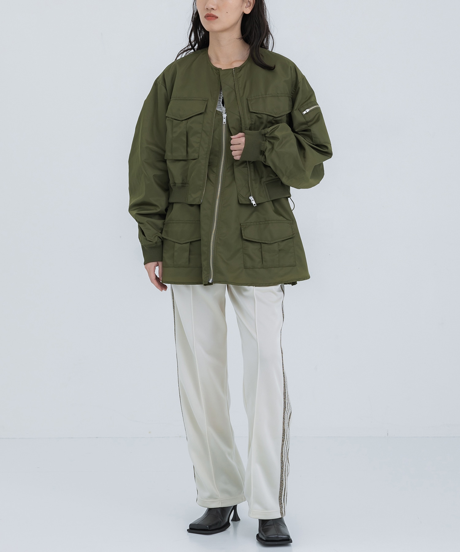 MODERN MILITARY SET JACKET AMERI