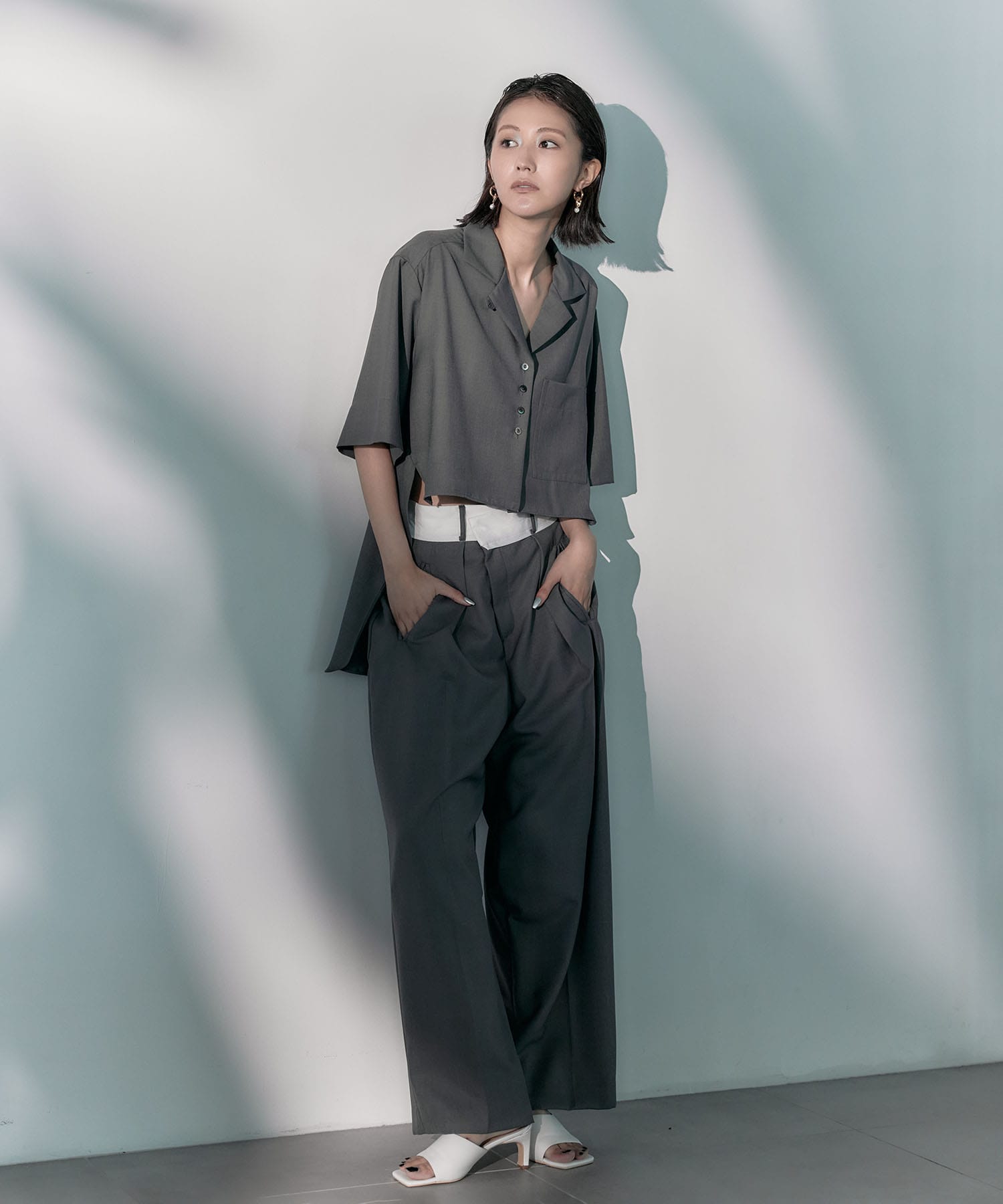 Open Collar Shirt STUDIOUS