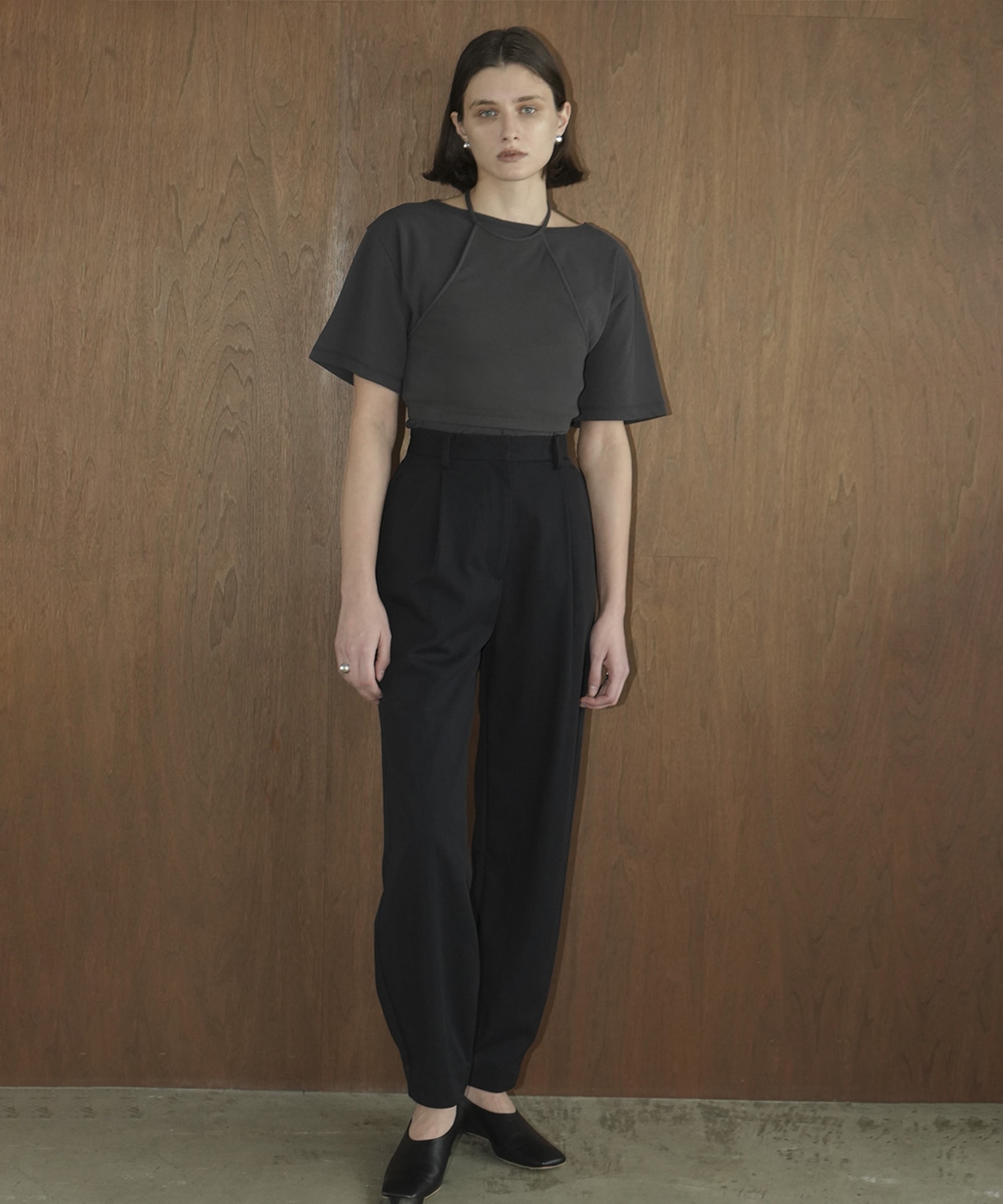 HALTER BUSTIER SET TEE CLANE