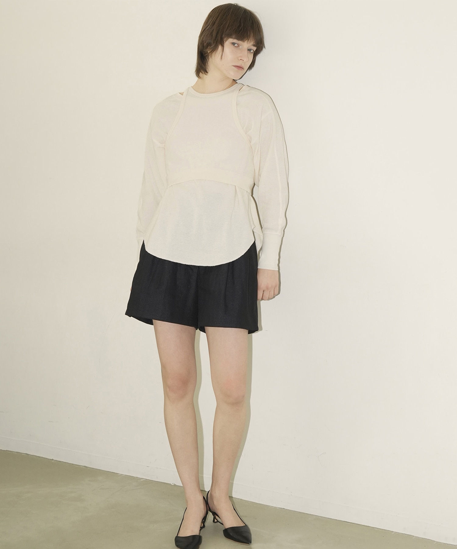 LAYRED BUSTIER THERMAL TOPS CLANE