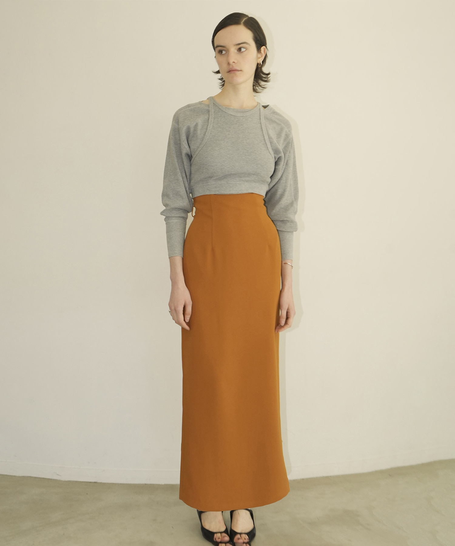 LAYRED BUSTIER THERMAL TOPS CLANE