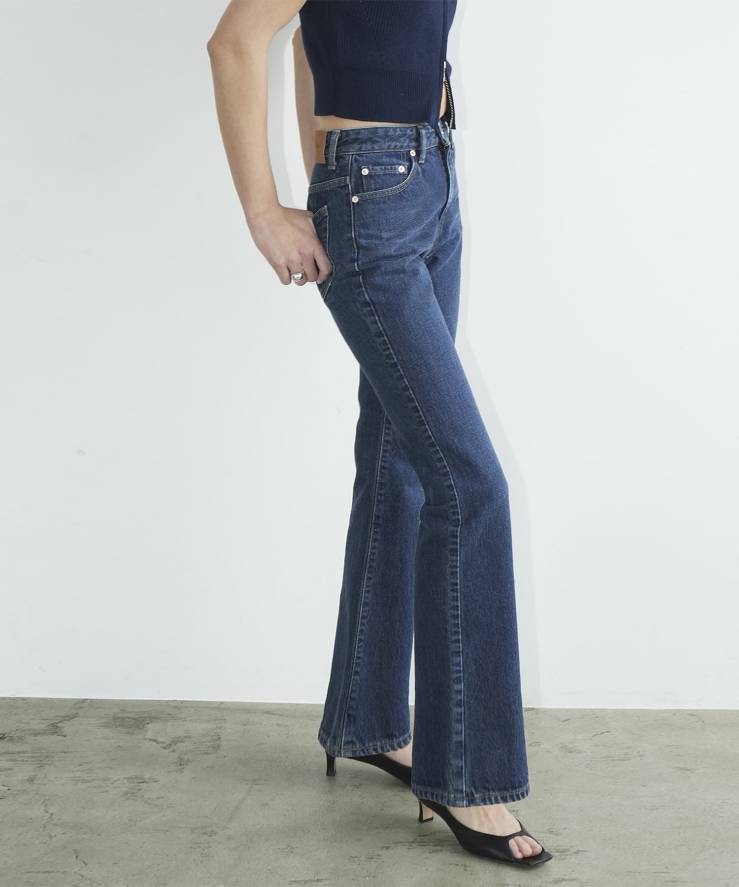 HIP HANG DENIM PANTS CLANE