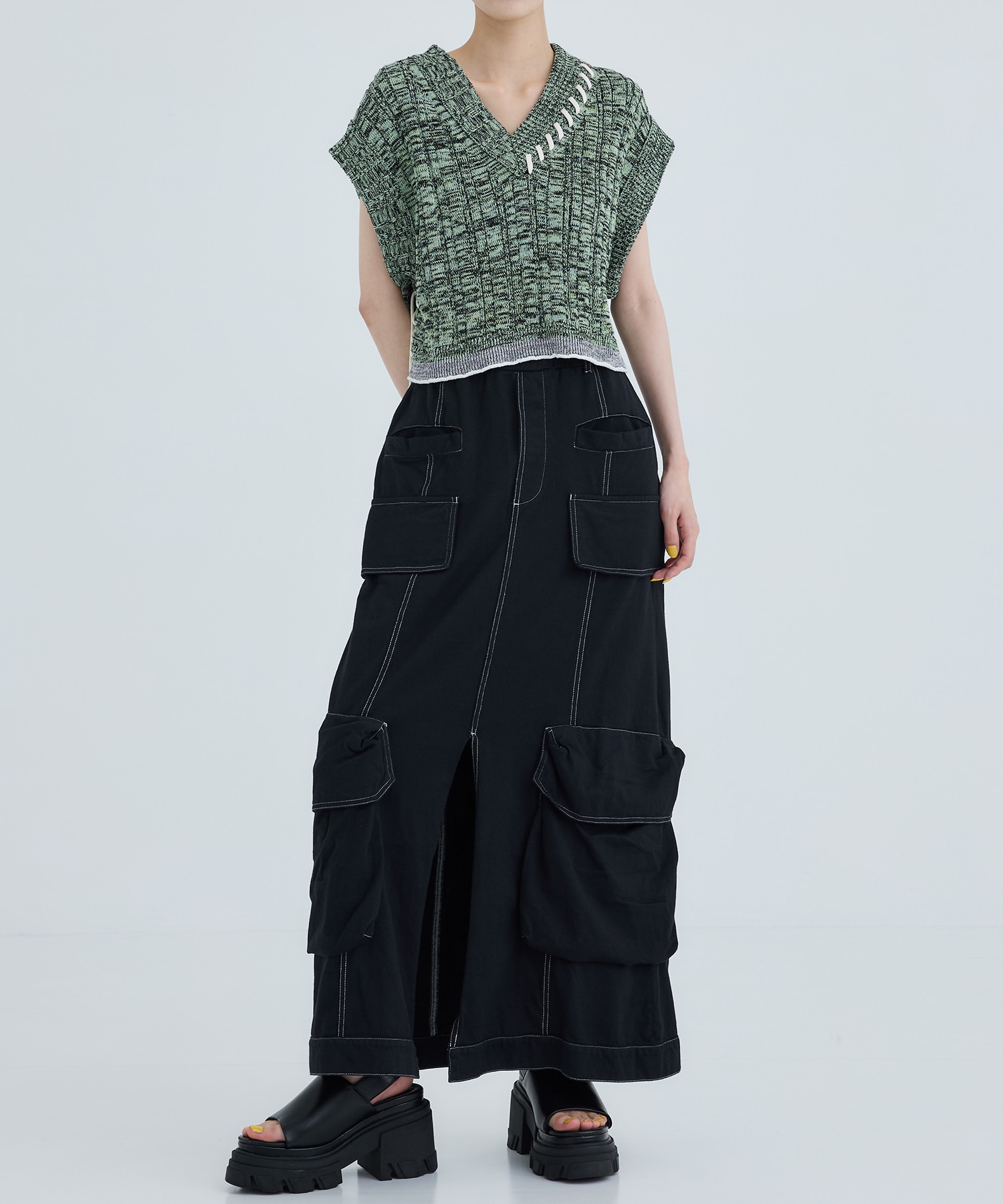 Jersey Cargo Skirt STUDIOUS