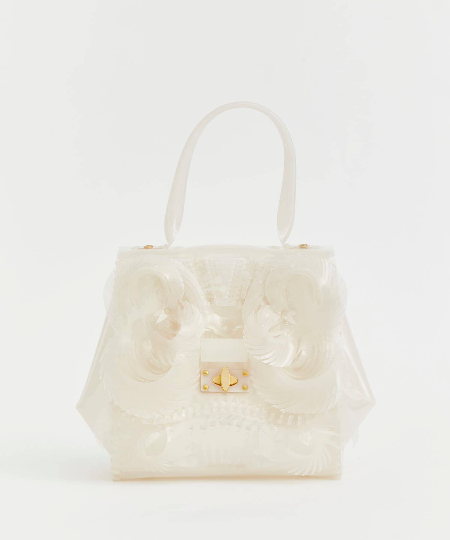 Transparent Sculptural Handbag Mame Kurogouchi