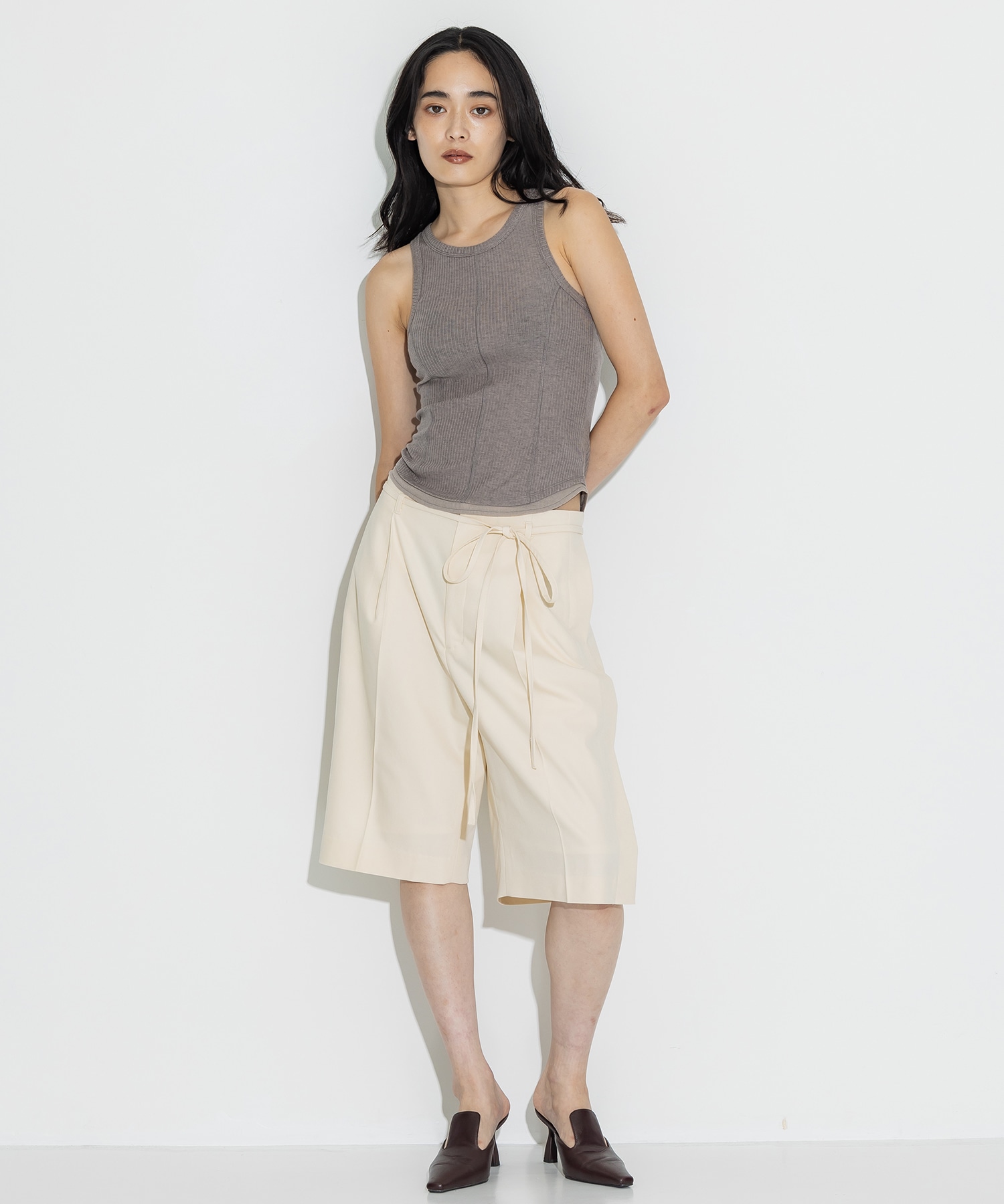 Cashmere Silk Wool Tanktop STUDIOUS