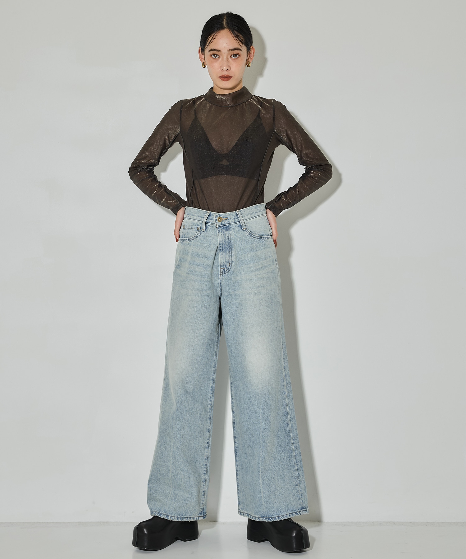 Straight Flare Jeans STUDIOUS