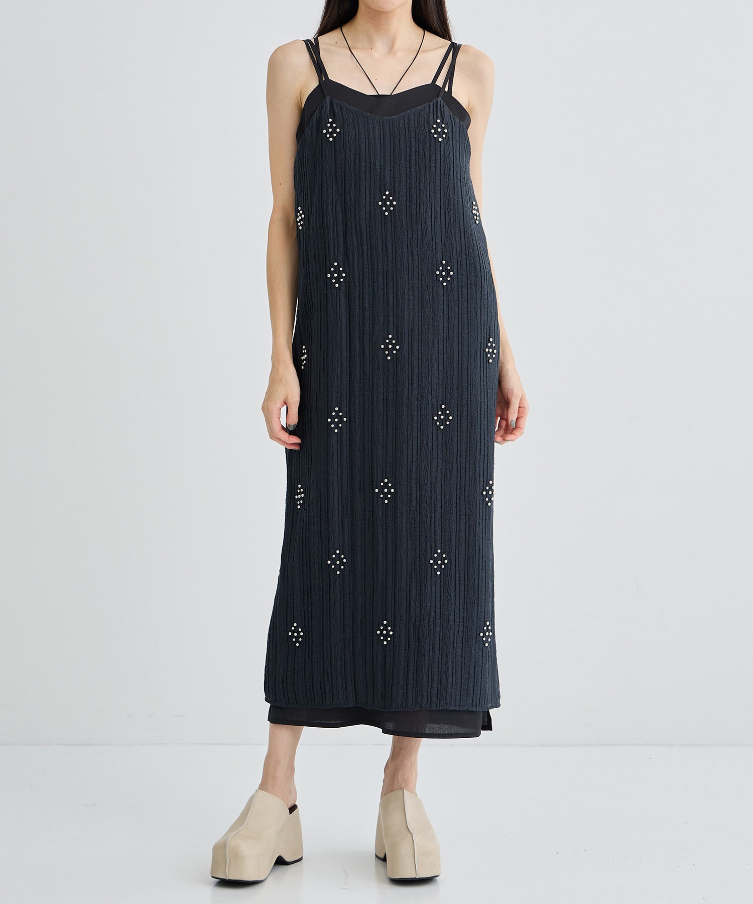 STUDS LAYERD DRESS IHNN