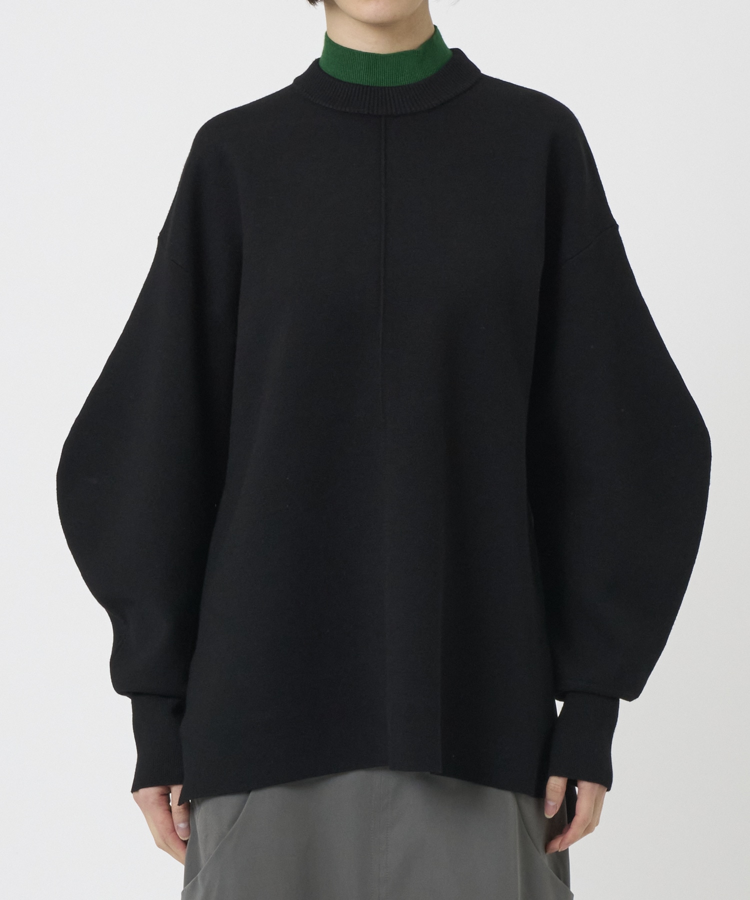 W TURTLE KNIT TOP UN3D.